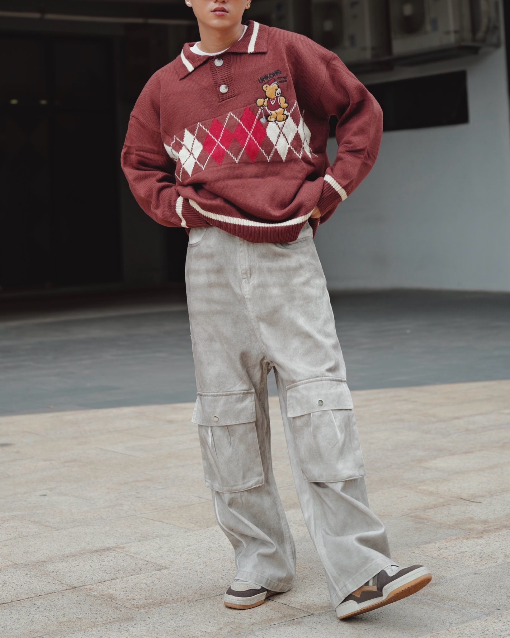 ÁO SWEATER 1905 NÂU