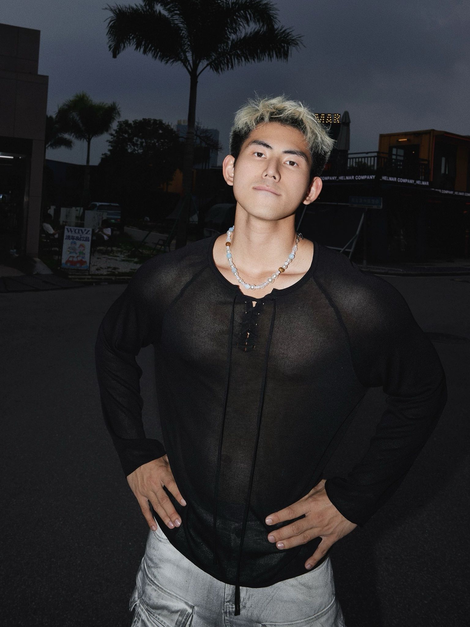 ÁO DỆT KIM 152 ĐEN
