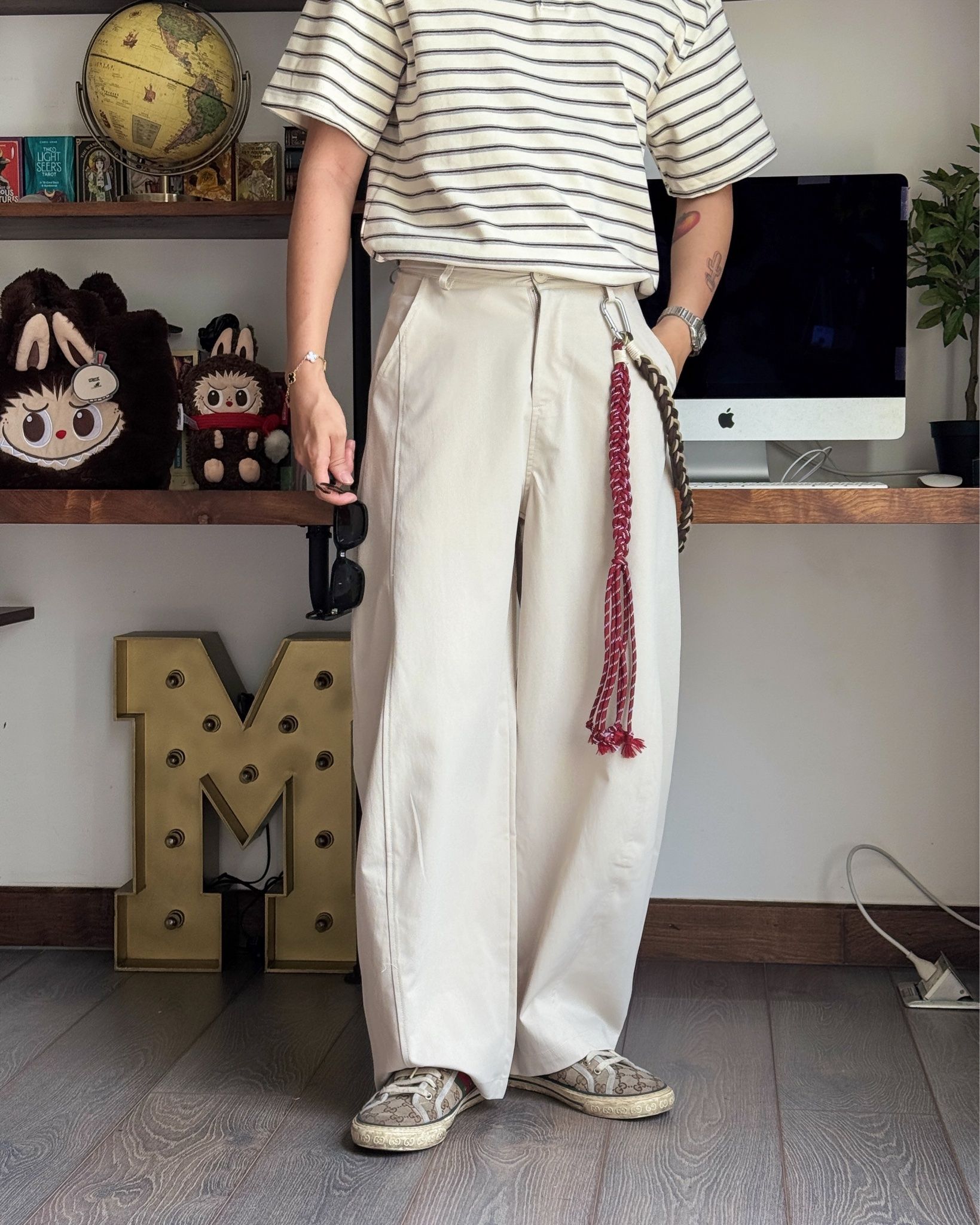 WIDE LEG TROUSER 2178 CREAM