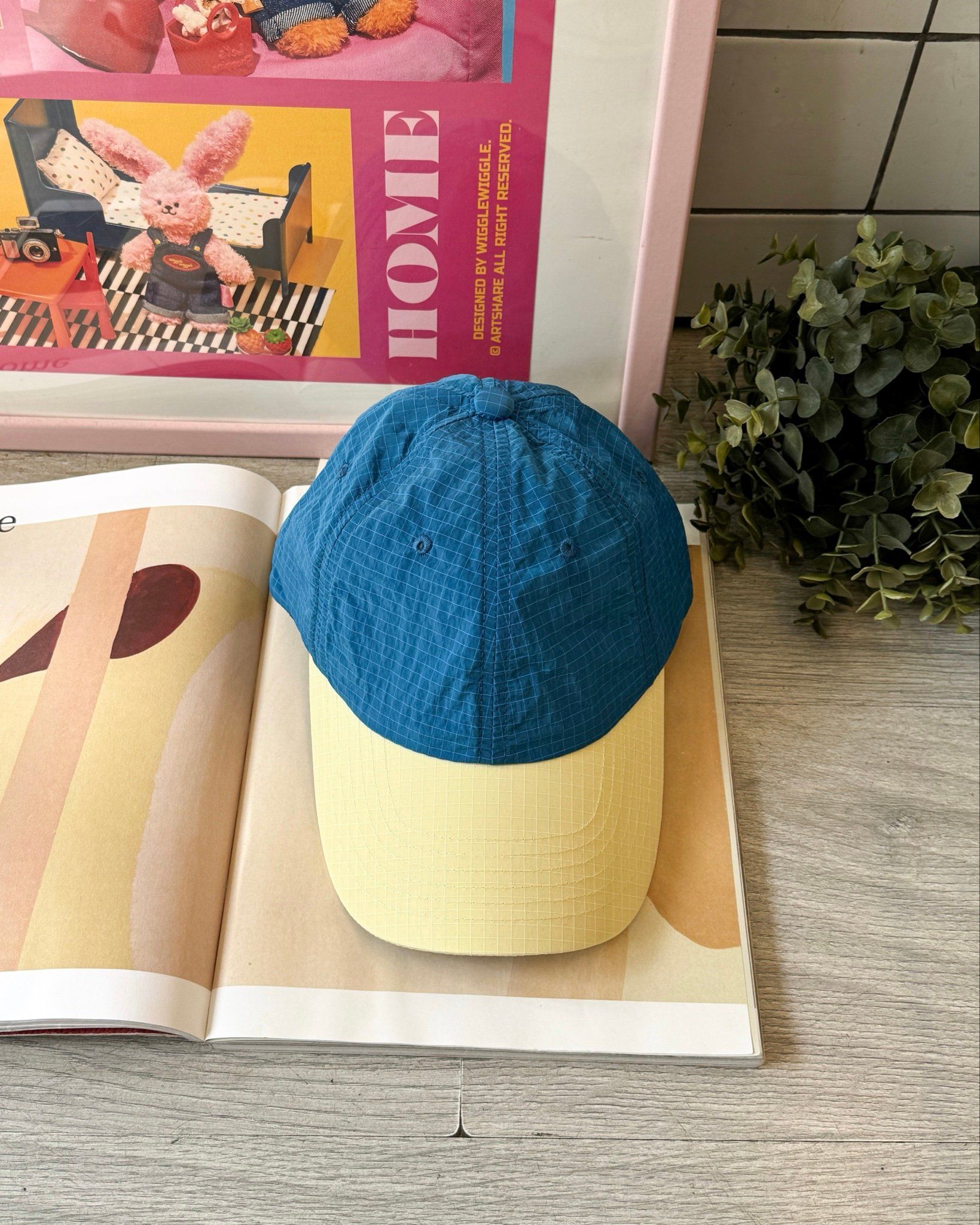 CAP NYLON BLUE