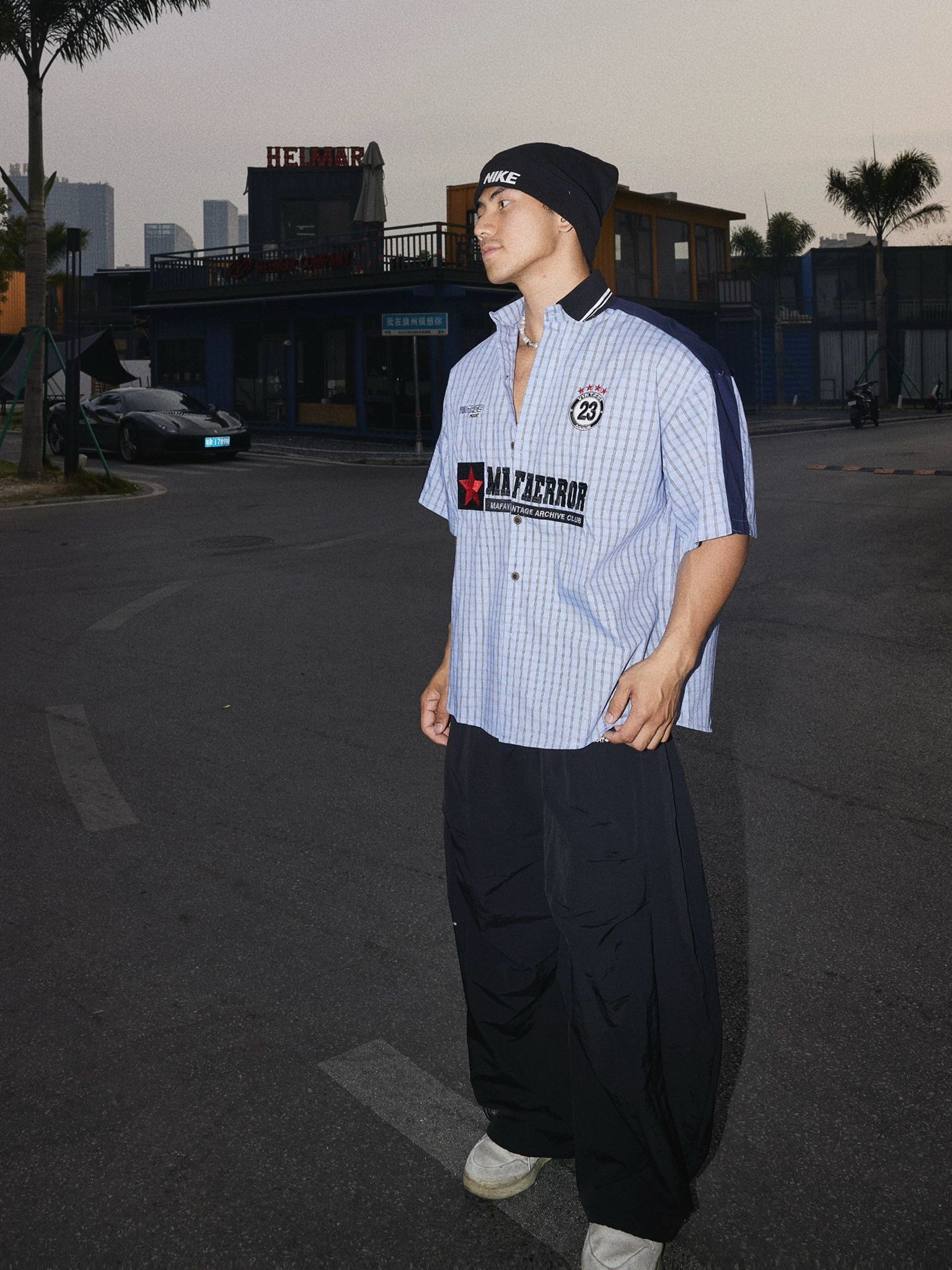 PARACHUTE PANT 018 BLACK