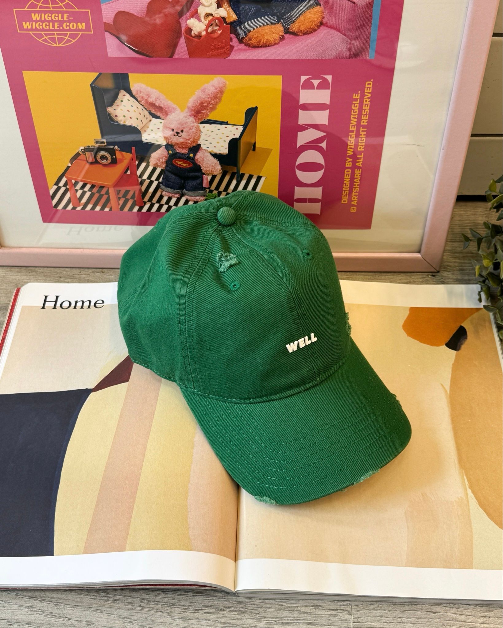 CAP WELL GREEN