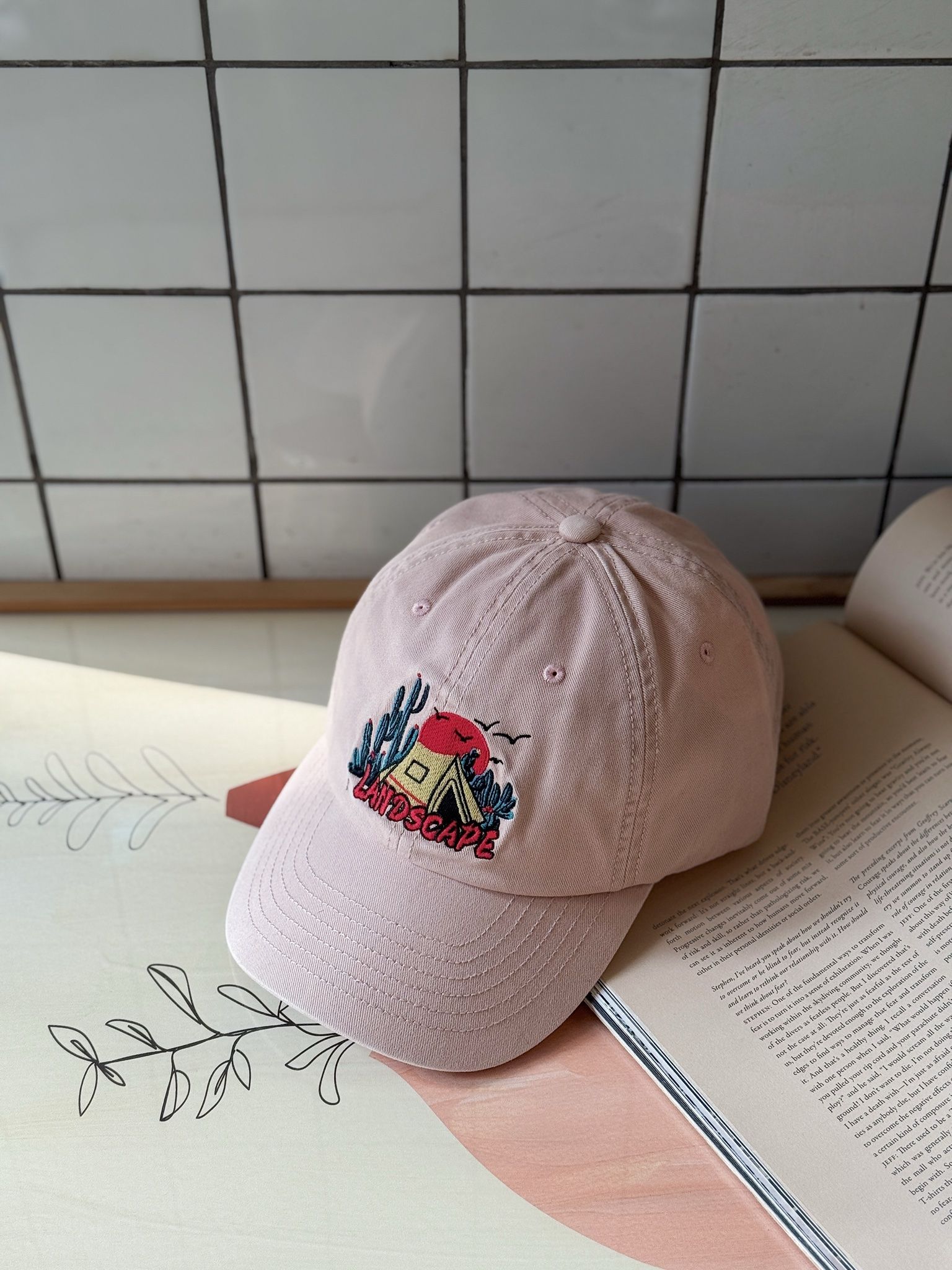CAP LANDSCAPE PINK