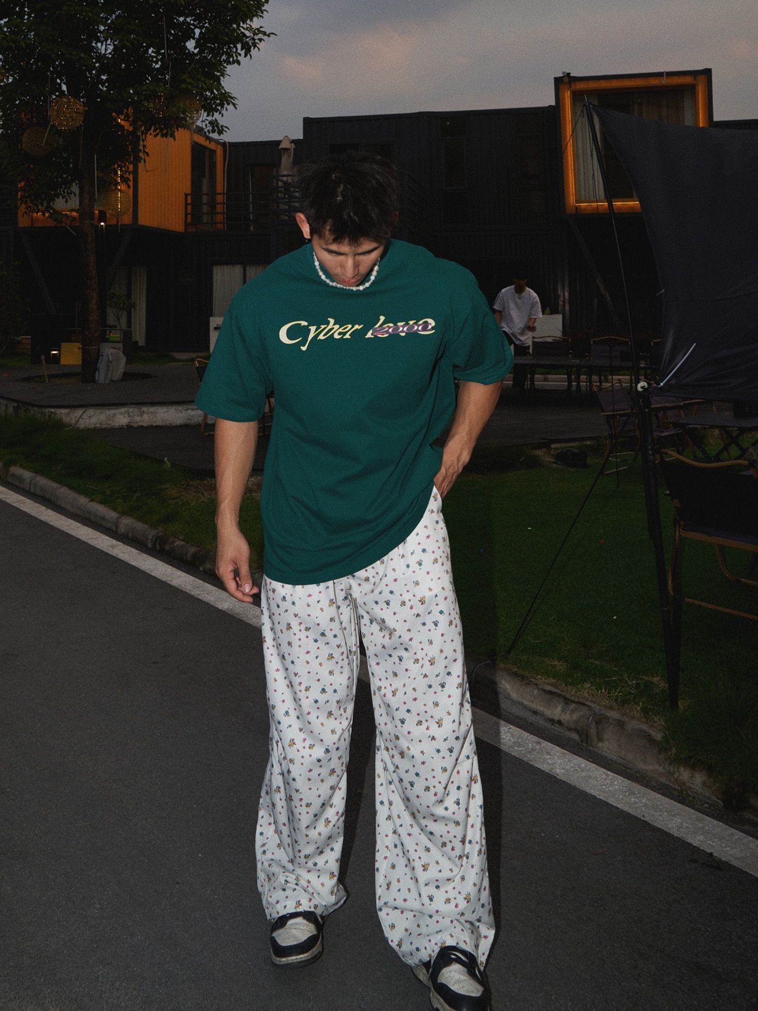 ÁO T-SHIRT 4014 XANH