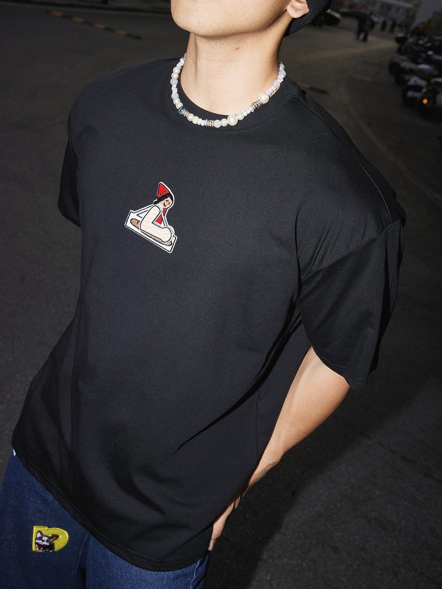 T-SHIRT 41273 BLACK