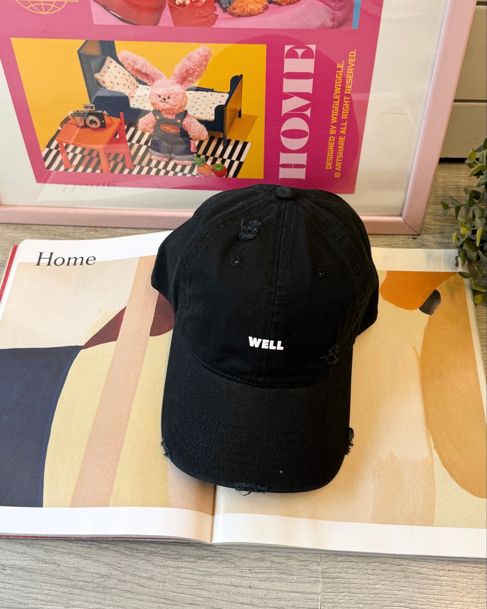 CAP WELL BLACK