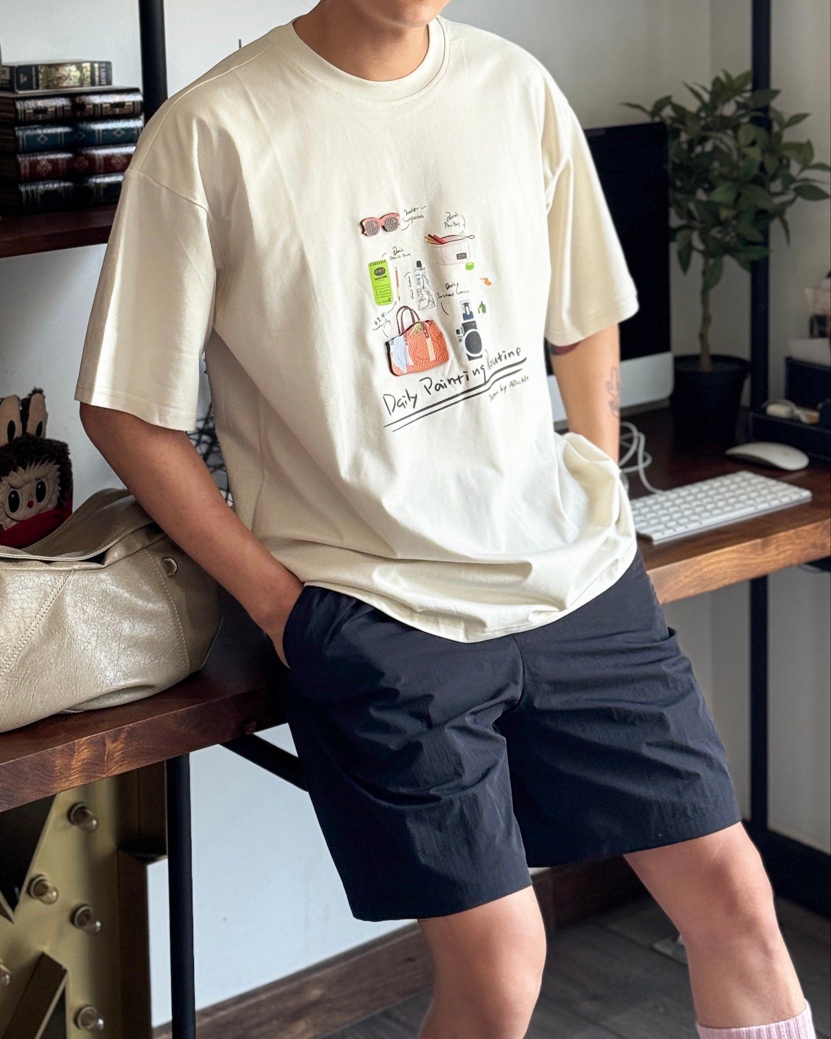 T-SHIRT 41276 APRICOT