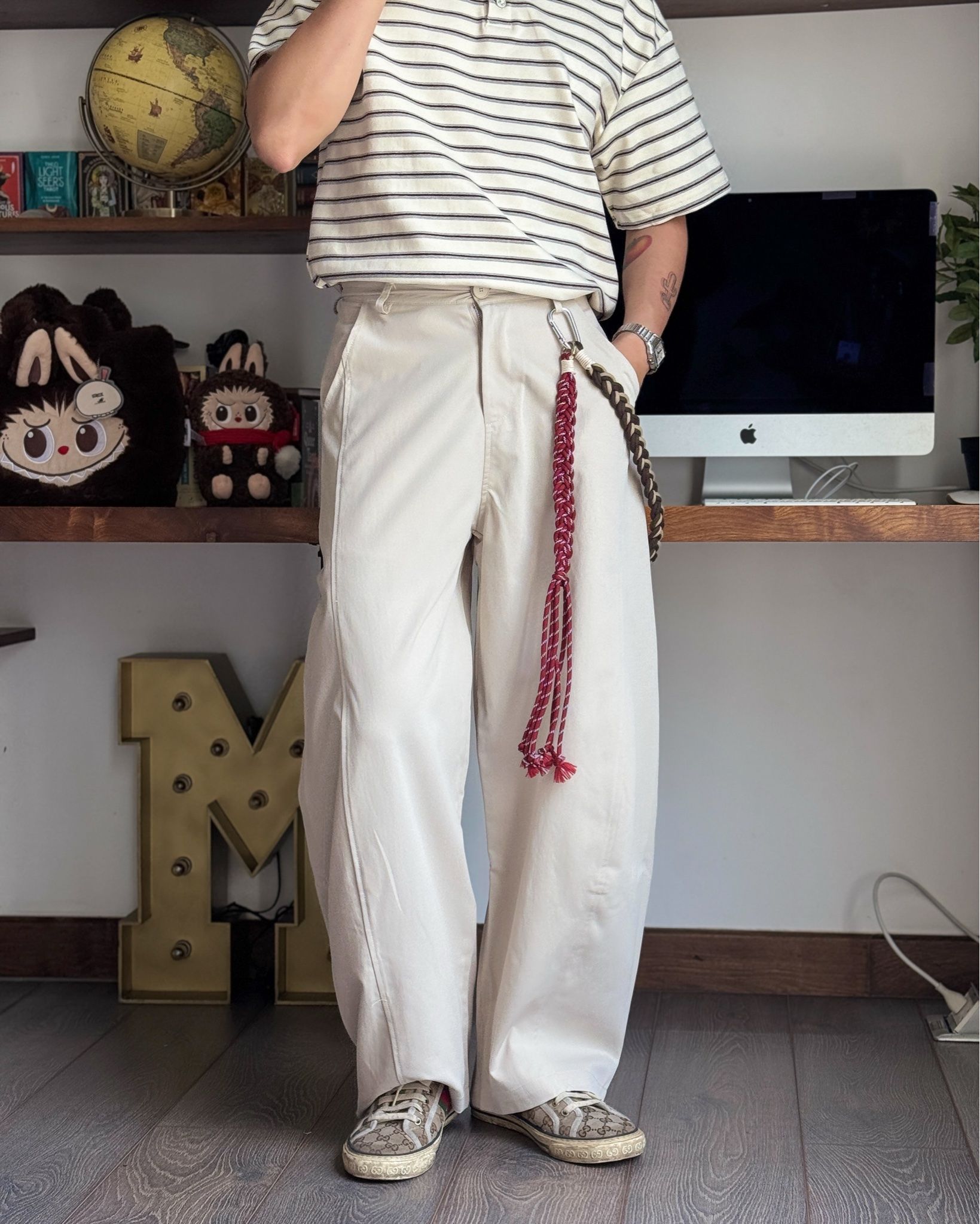 WIDE LEG TROUSER 2178 CREAM