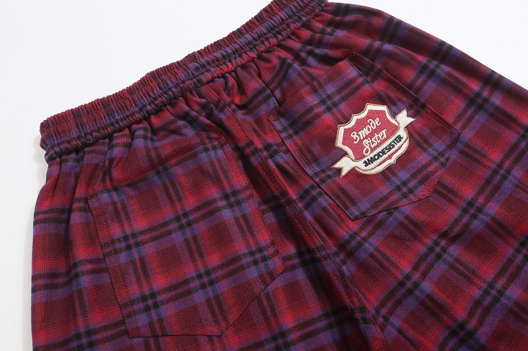 QUẦN SWEATPANT 676 CARO ĐỎ