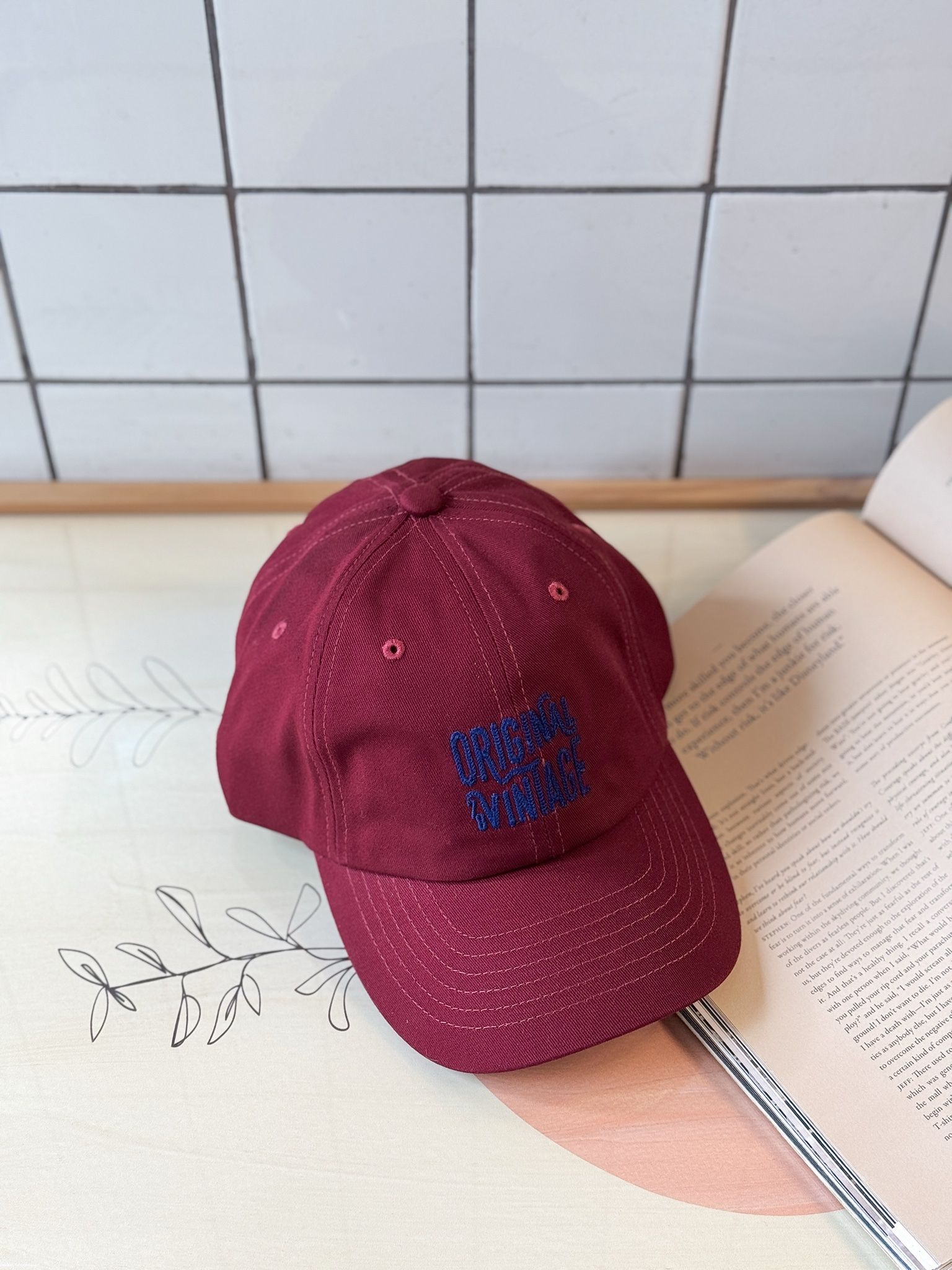 CAP ORIGINAL VINTAGE RED