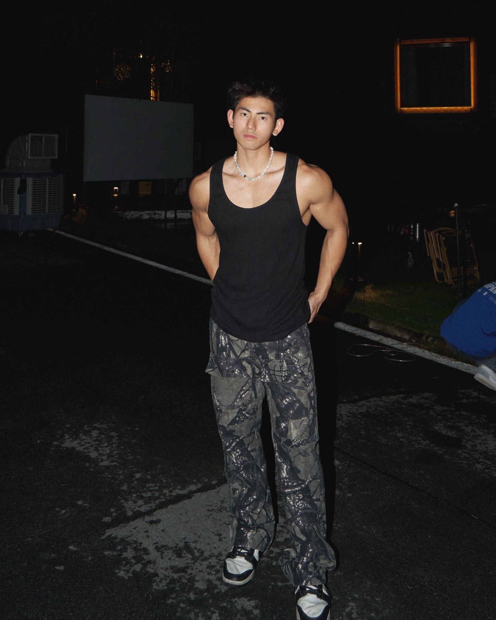 ÁO TANK TOP AT71 ĐEN