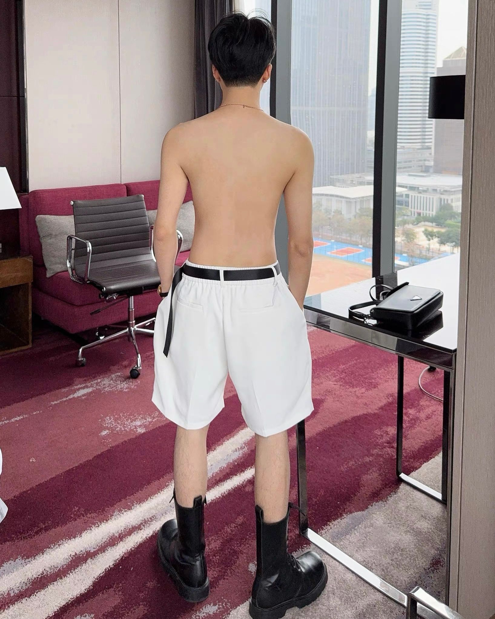 SHORT 29643 WHITE