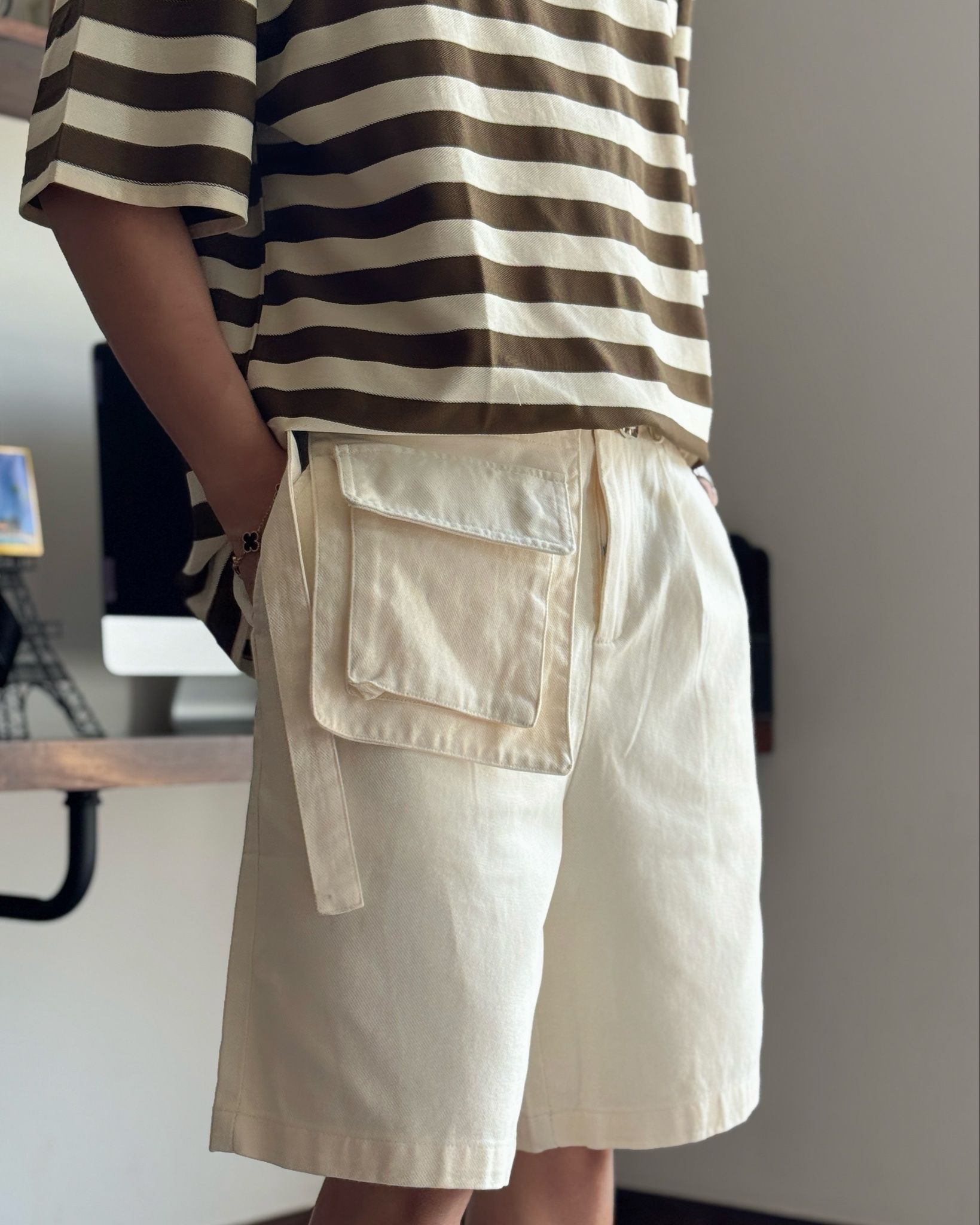 SHORT 1311 IVORY