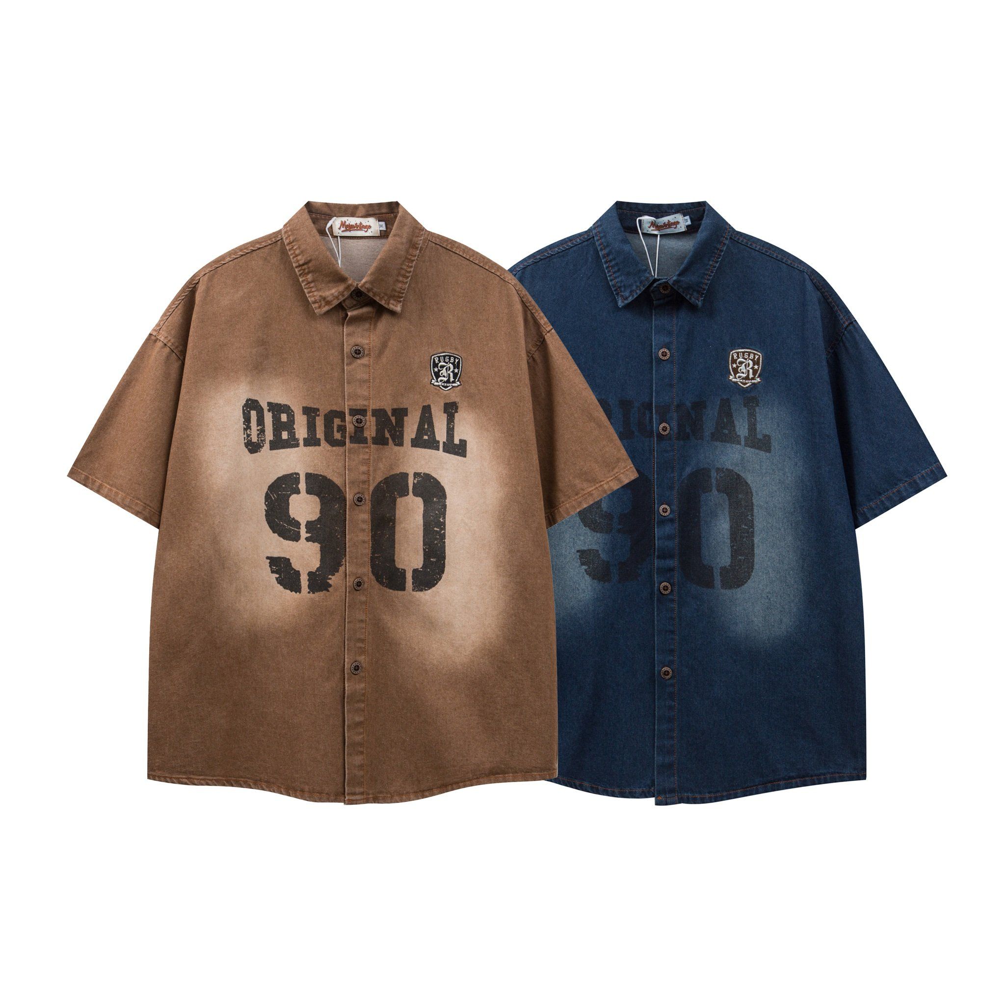 SƠ MI DENIM 390 NÂU