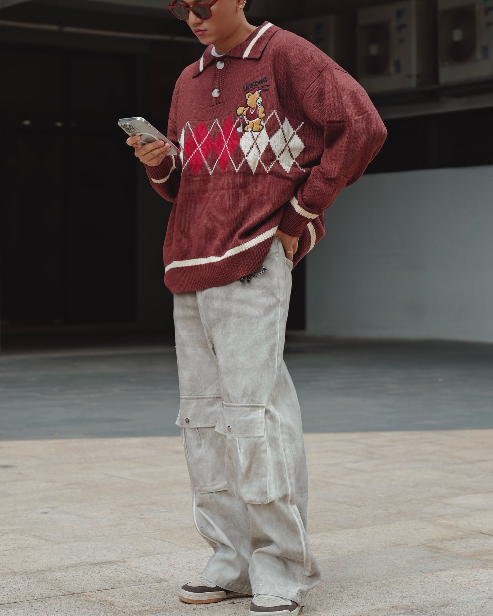 ÁO SWEATER 1905 NÂU