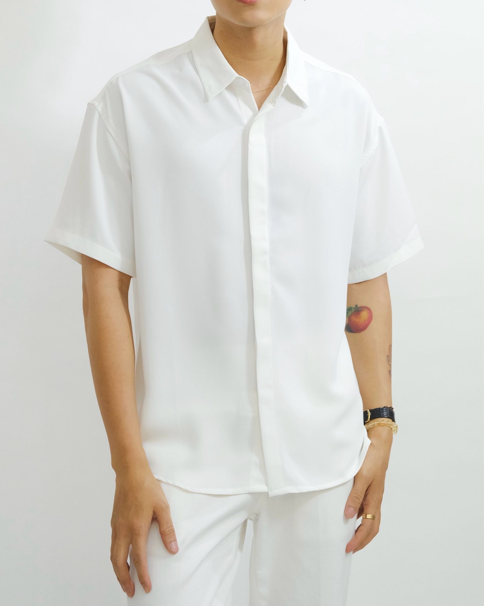 ÁO SƠ MI 2175 TRẮNG