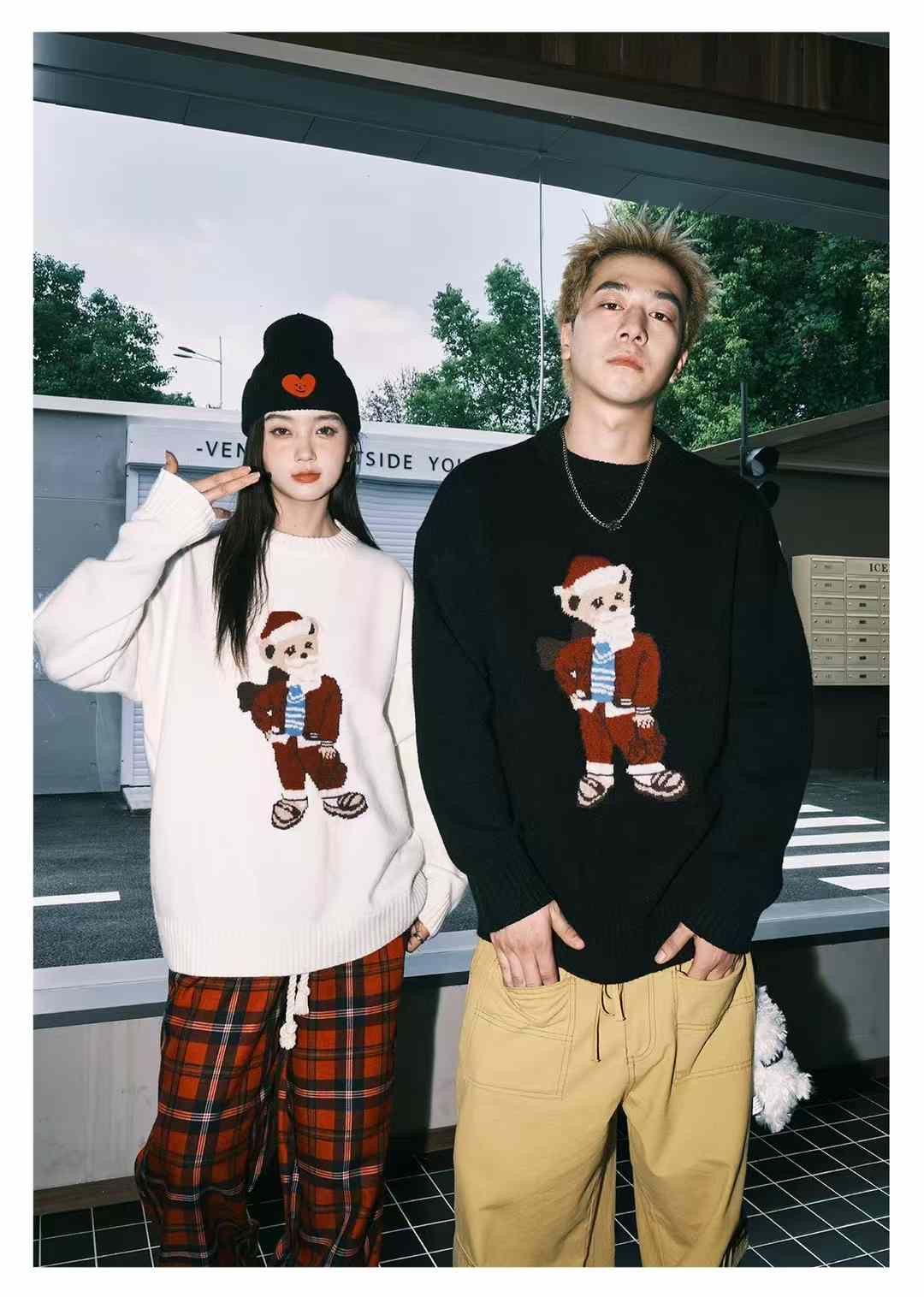 ÁO SWEATER 4891 ĐEN