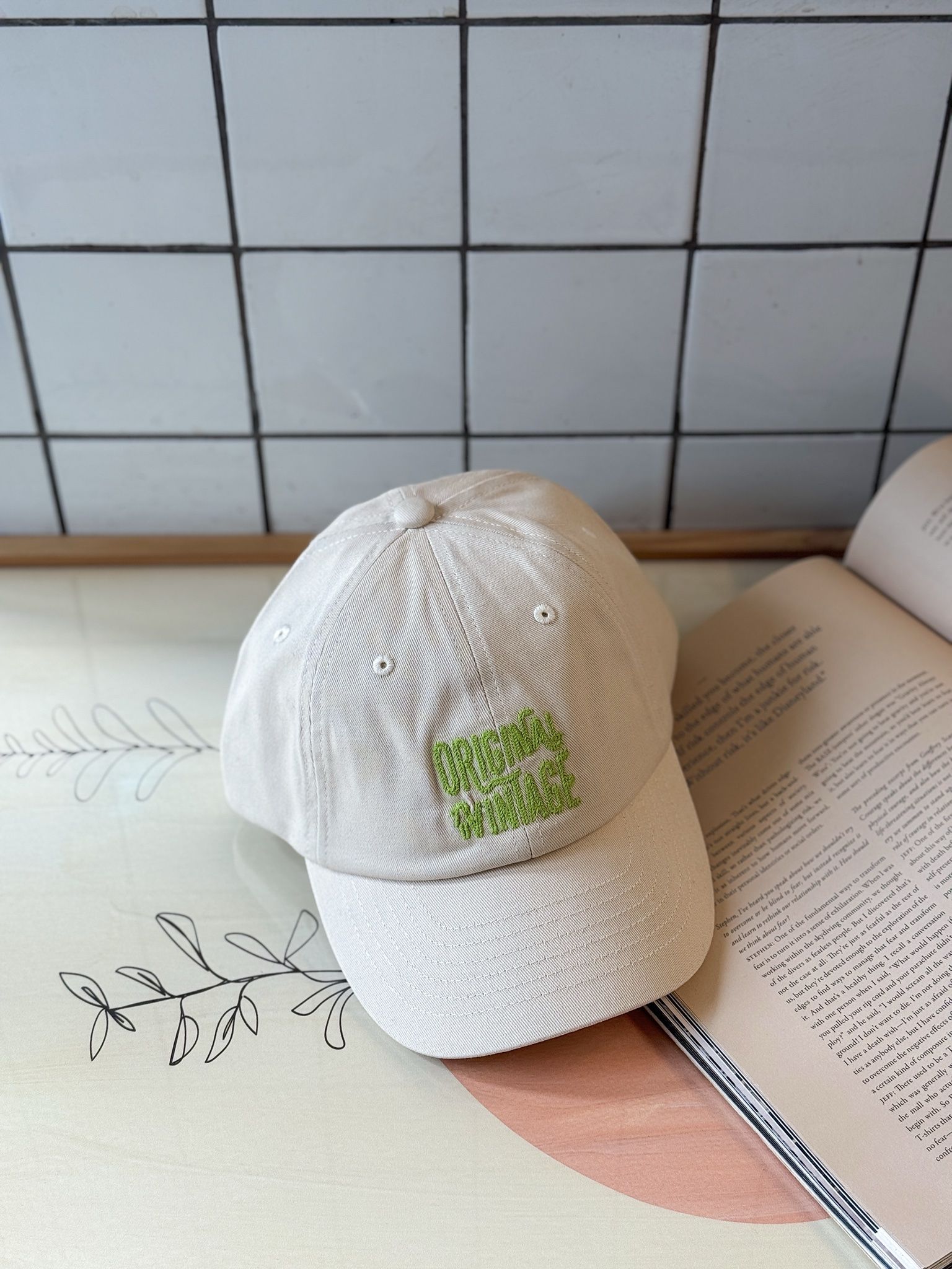 CAP ORIGINAL VINTAGE CREAM