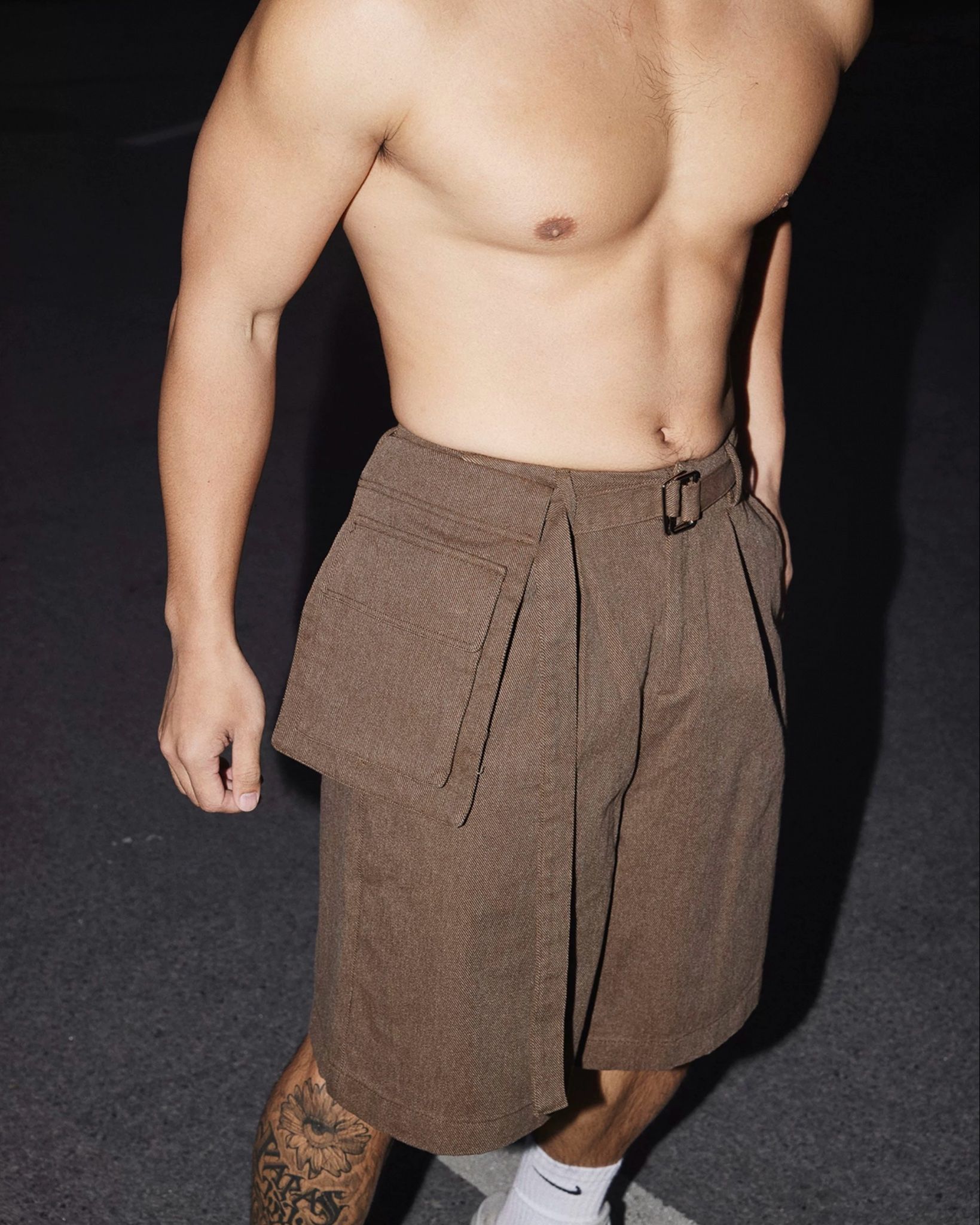 SHORT 1311 BROWN