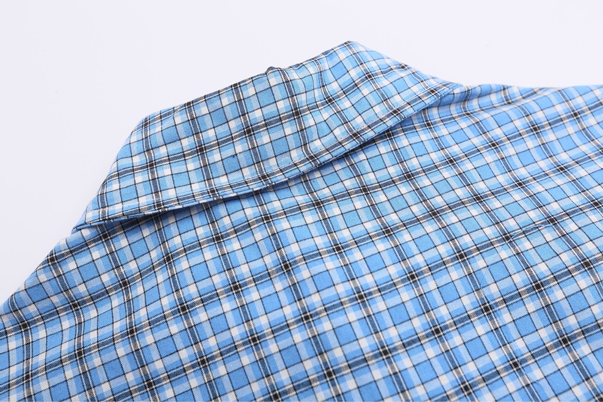 SHIRT 913 BLUE BOXY