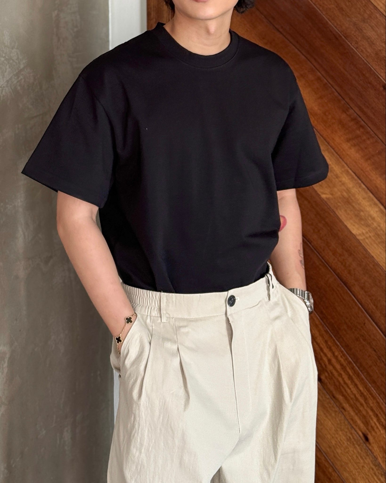 T-SHIRT 5008 BLACK