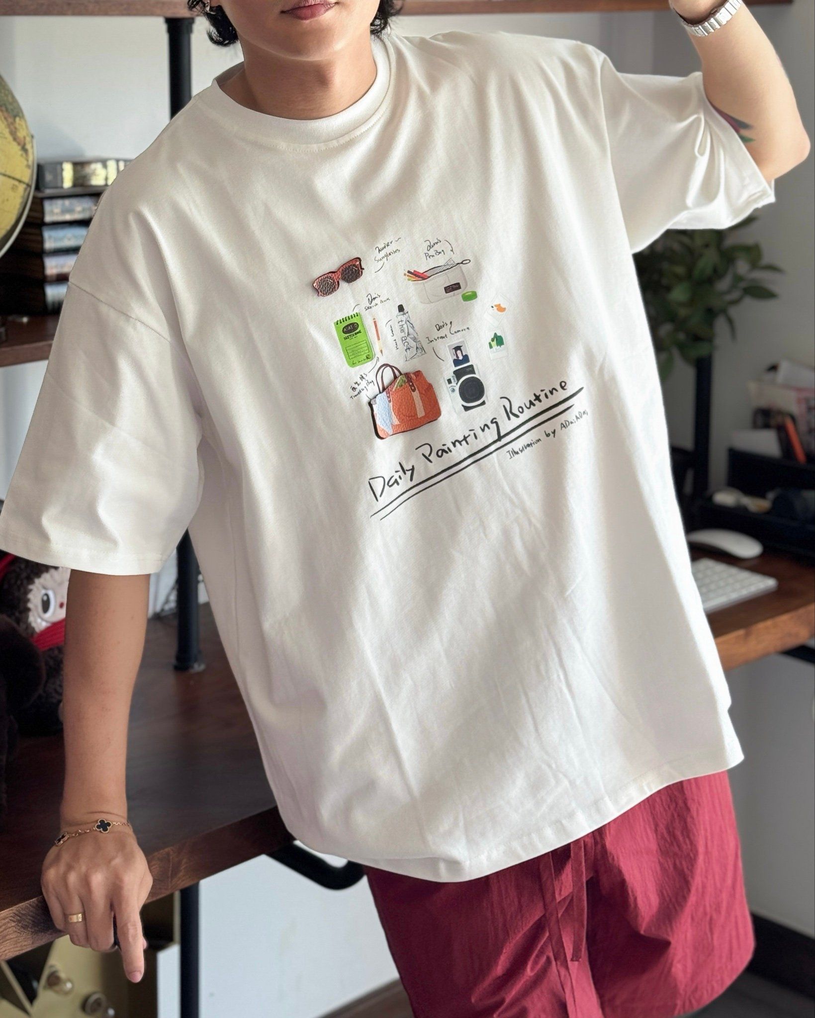 T-SHIRT 41276 WHITE
