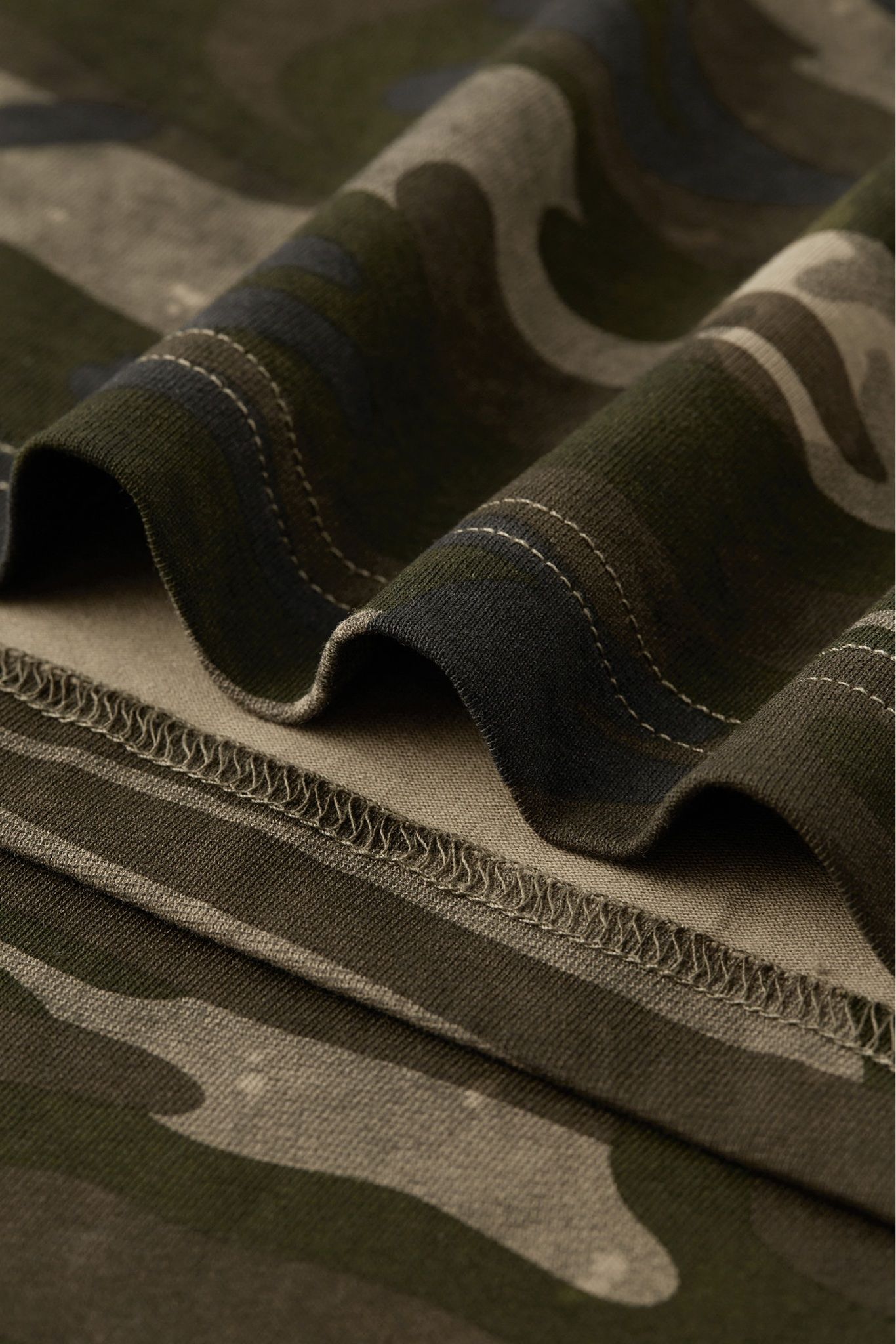 T-SHIRT 8208 CAMO BROWN