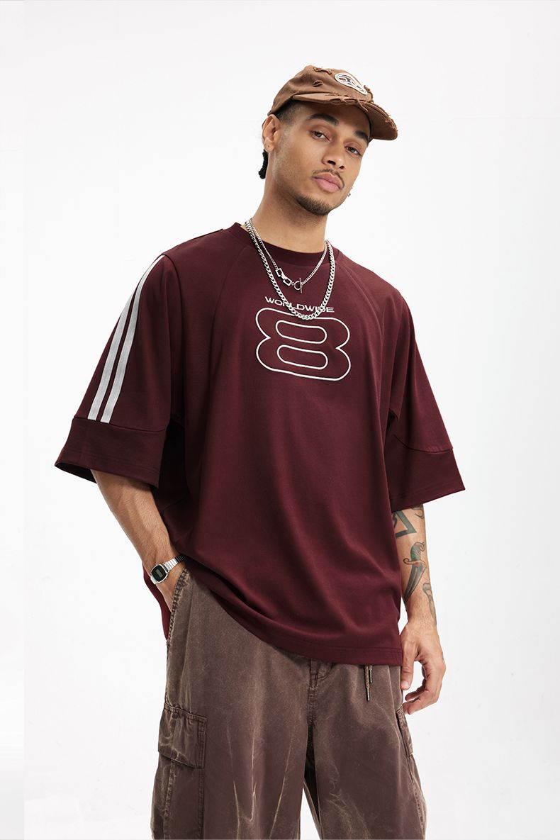 ÁO T-SHIRT 8021 ĐỎ