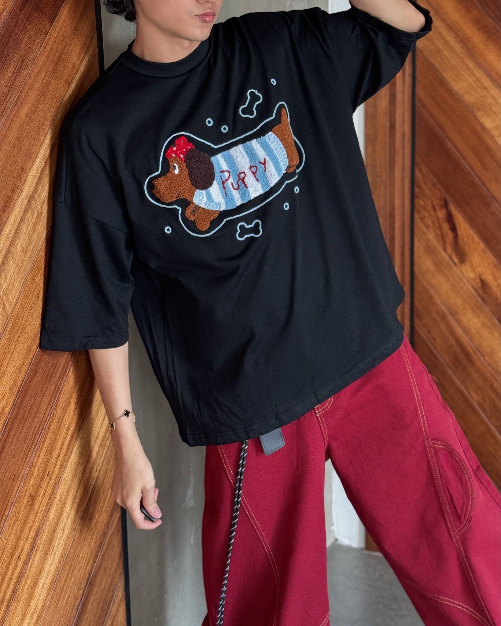 T-SHIRT 251273 BLACK