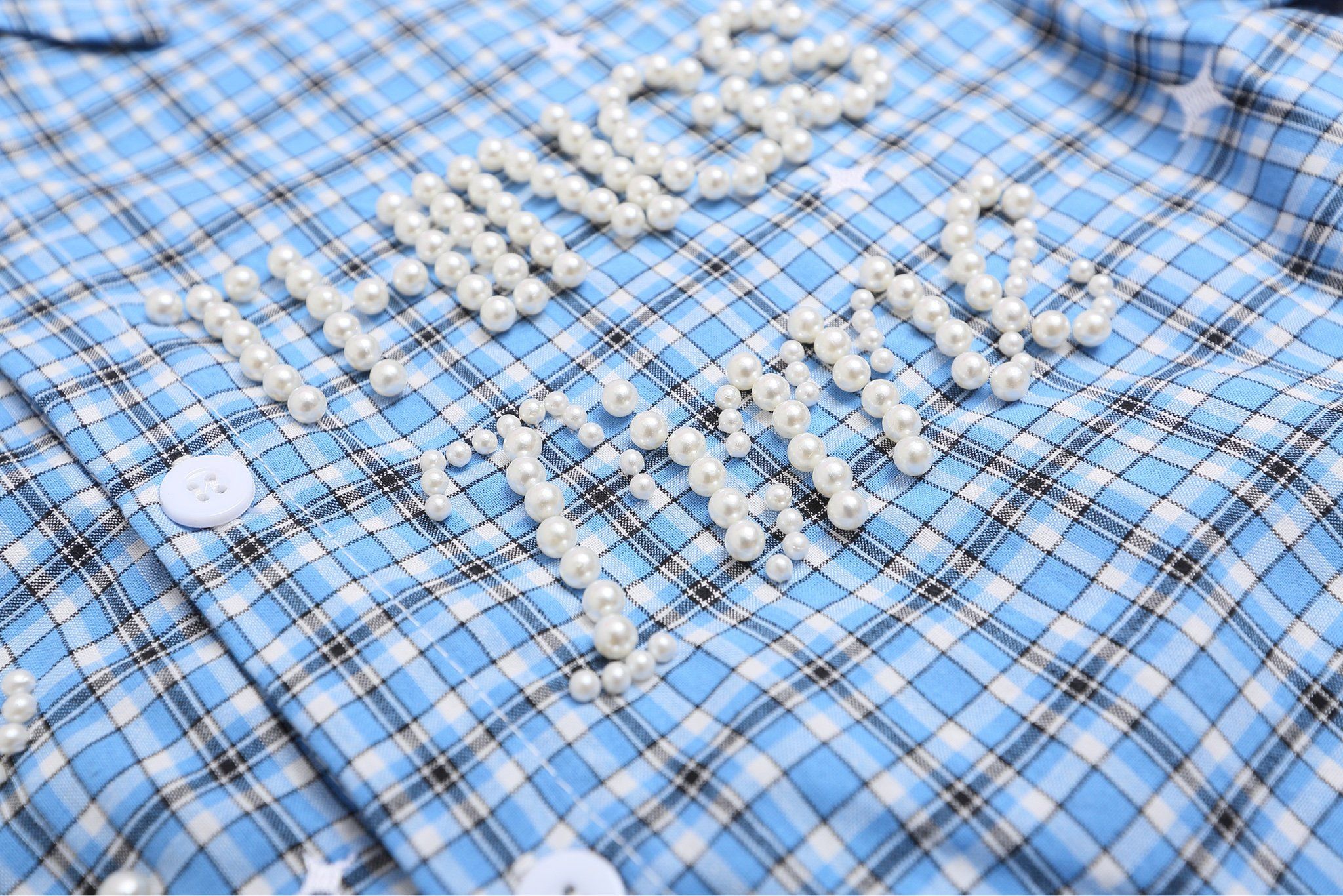 SHIRT 913 BLUE BOXY