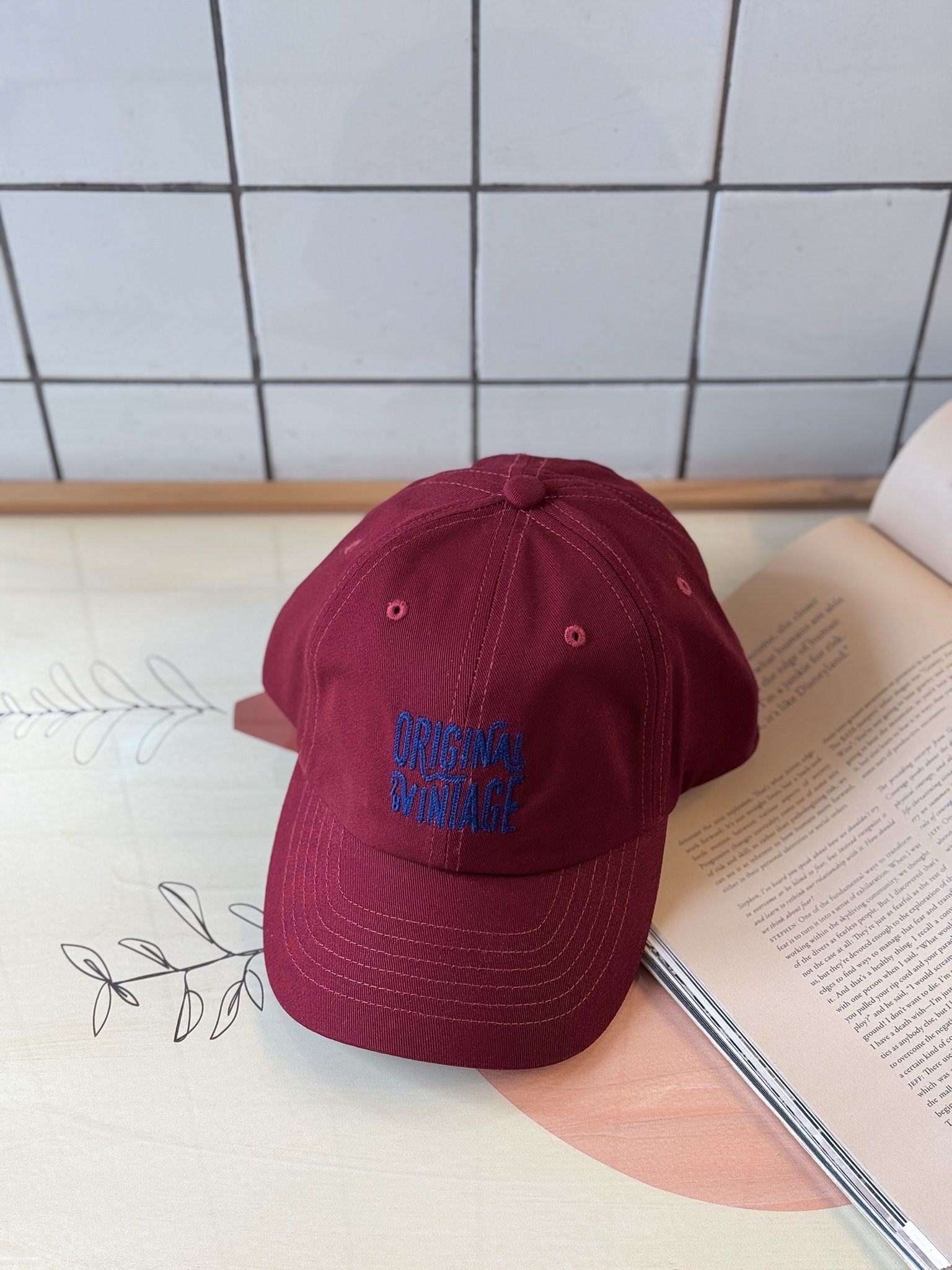 CAP ORIGINAL VINTAGE RED