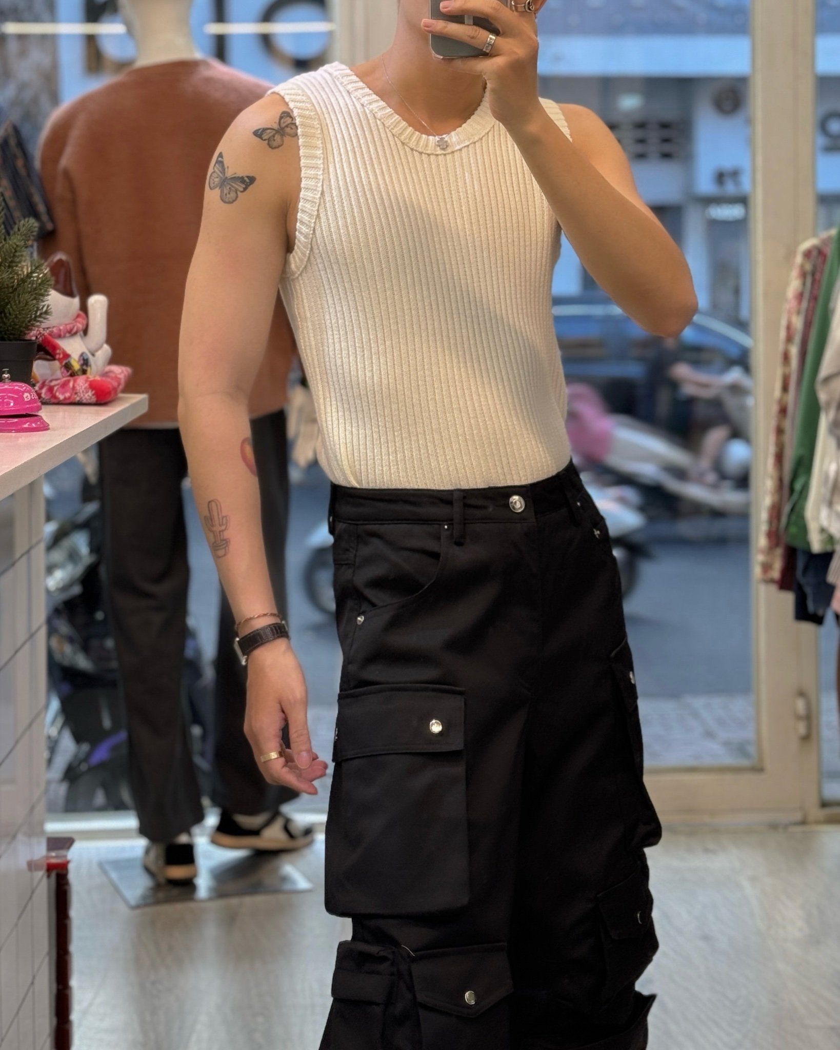 ÁO TANKTOP 8886 TRẮNG