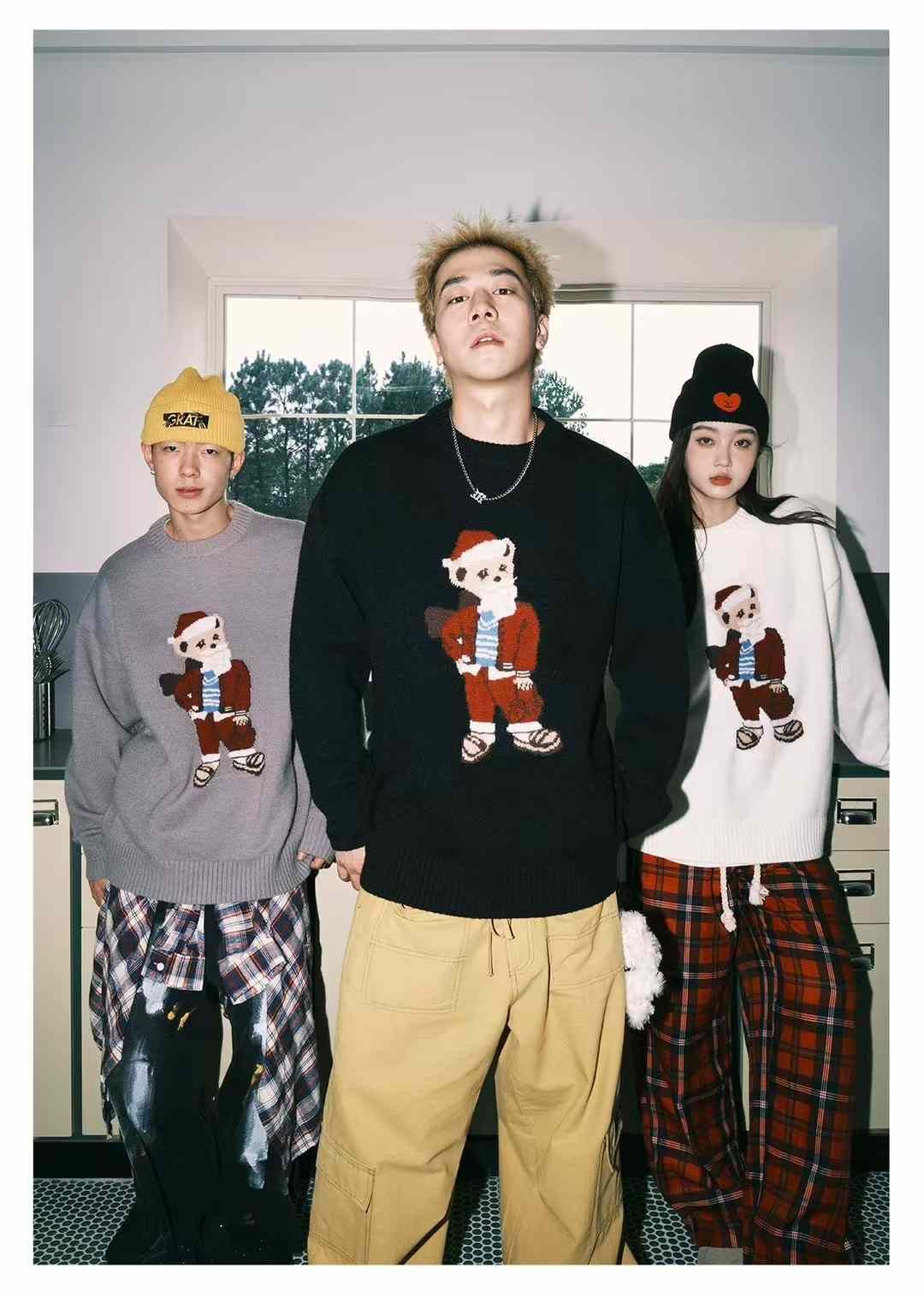 ÁO SWEATER 4891 ĐEN