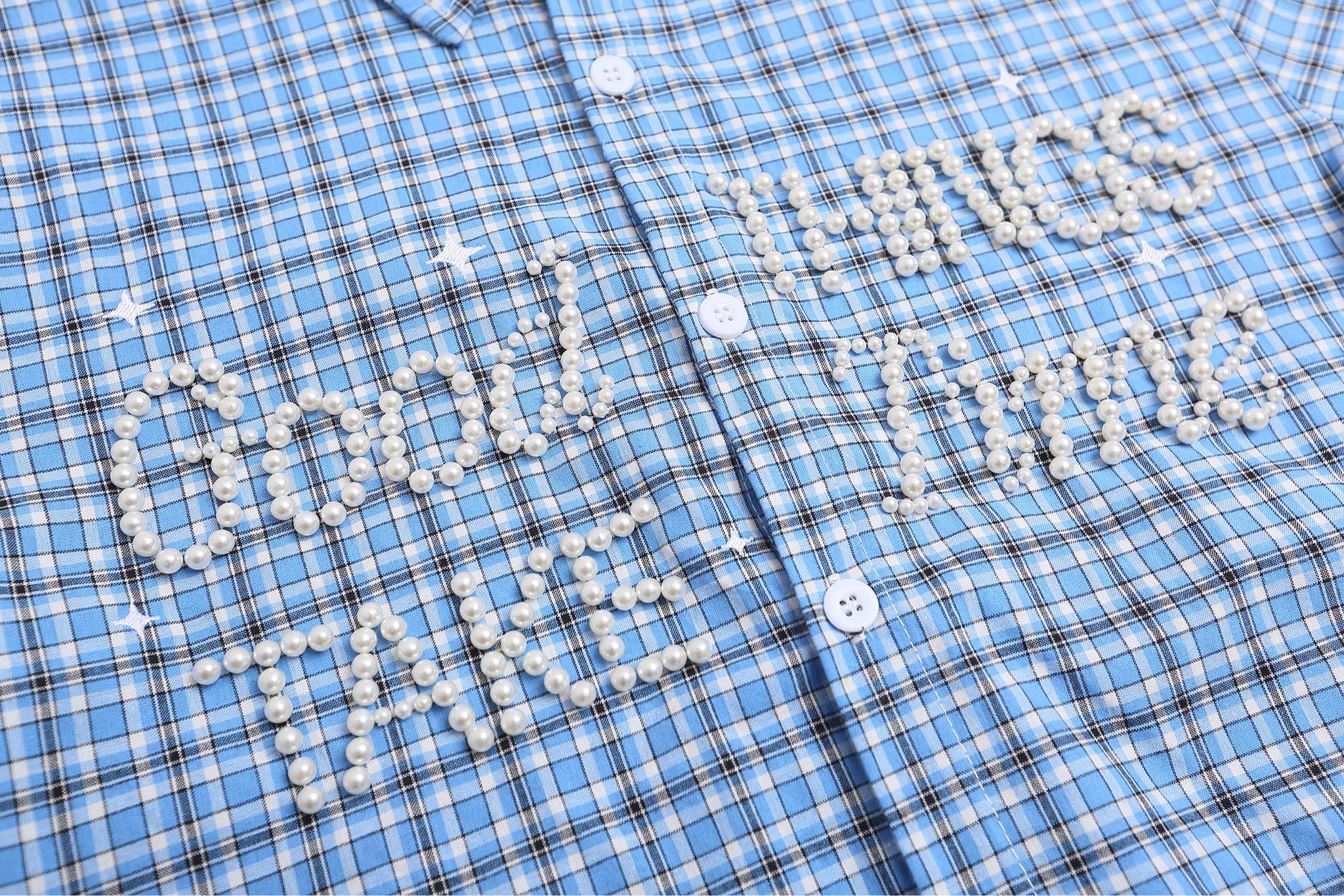 SHIRT 913 BLUE BOXY