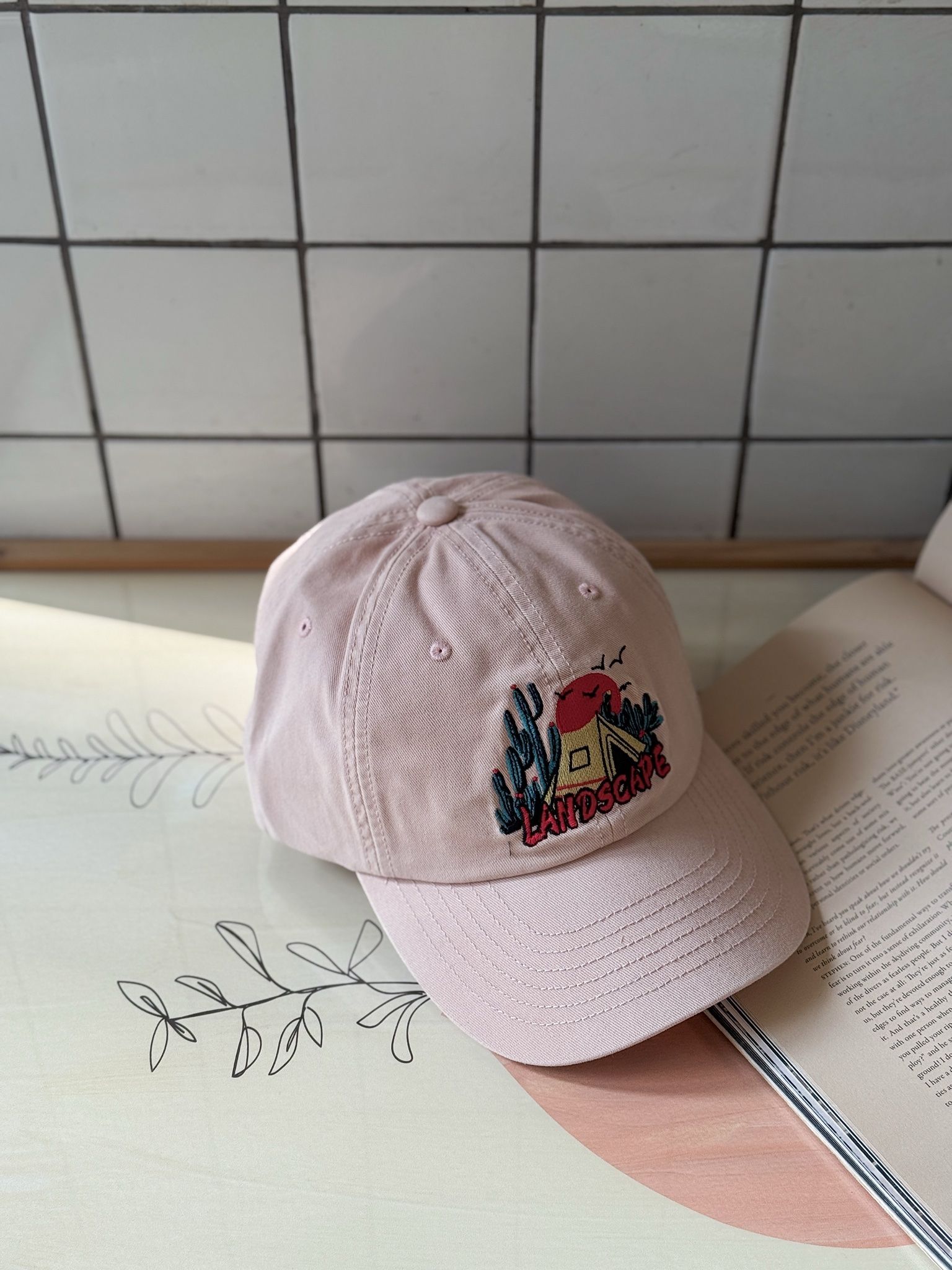 CAP LANDSCAPE PINK