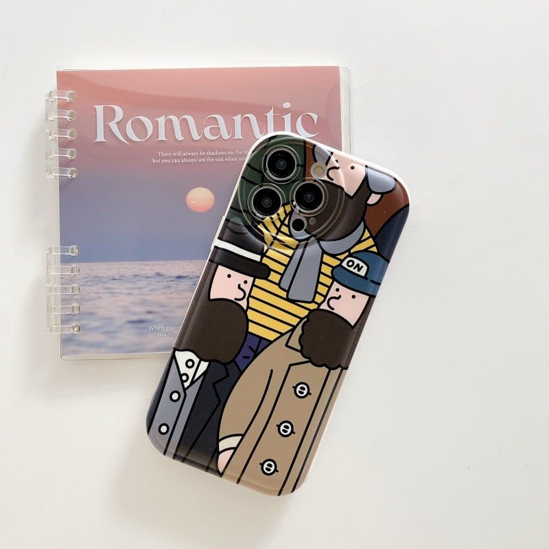 CASE IPHONE PEOPLE CARTOON