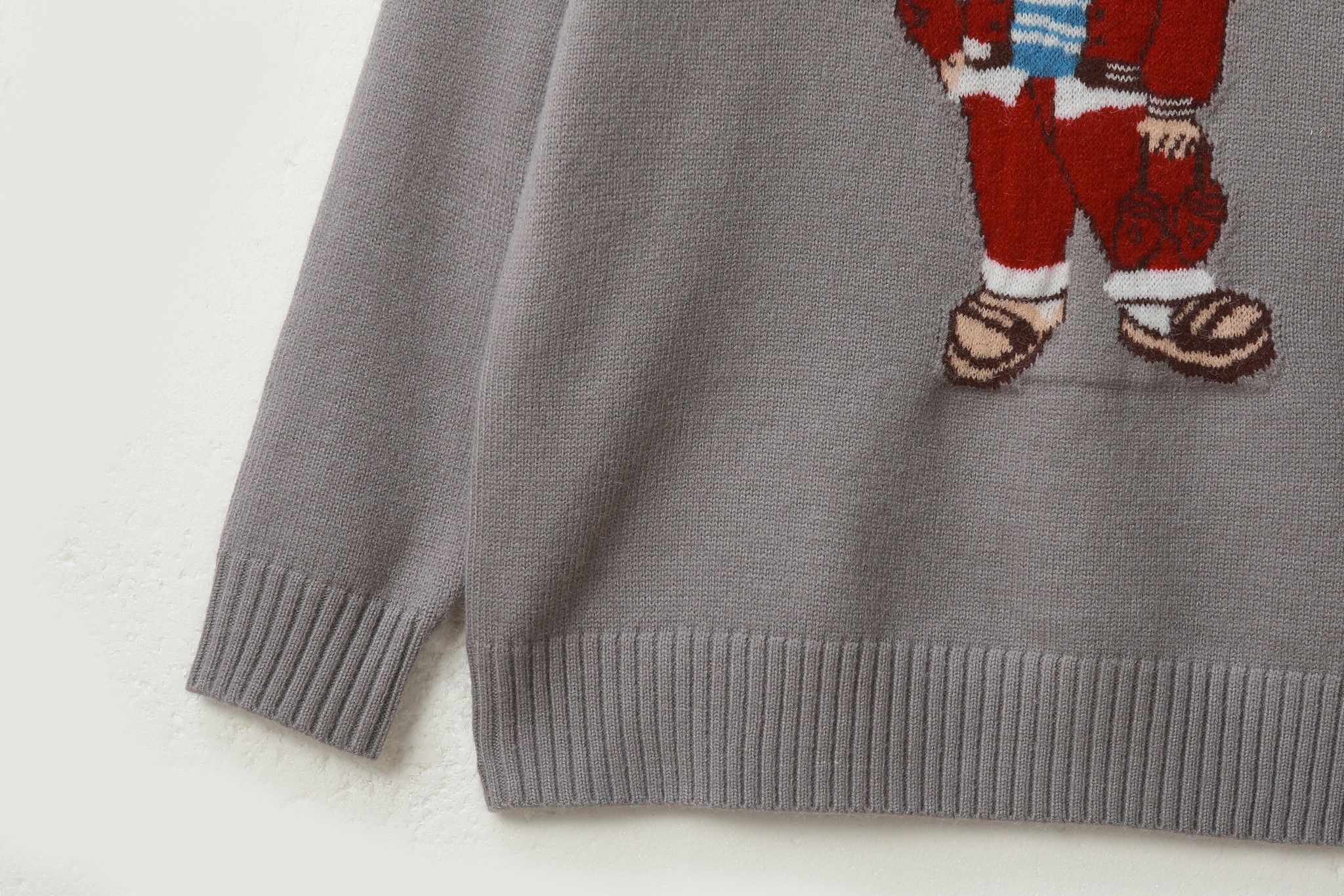 ÁO SWEATER 4891 XÁM