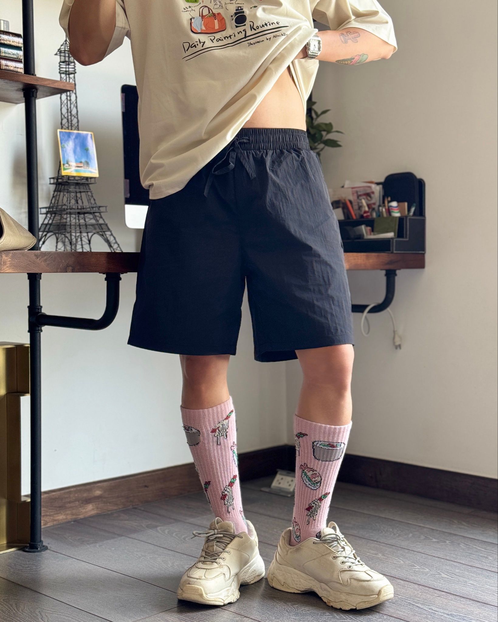 SHORT 813 BLACK