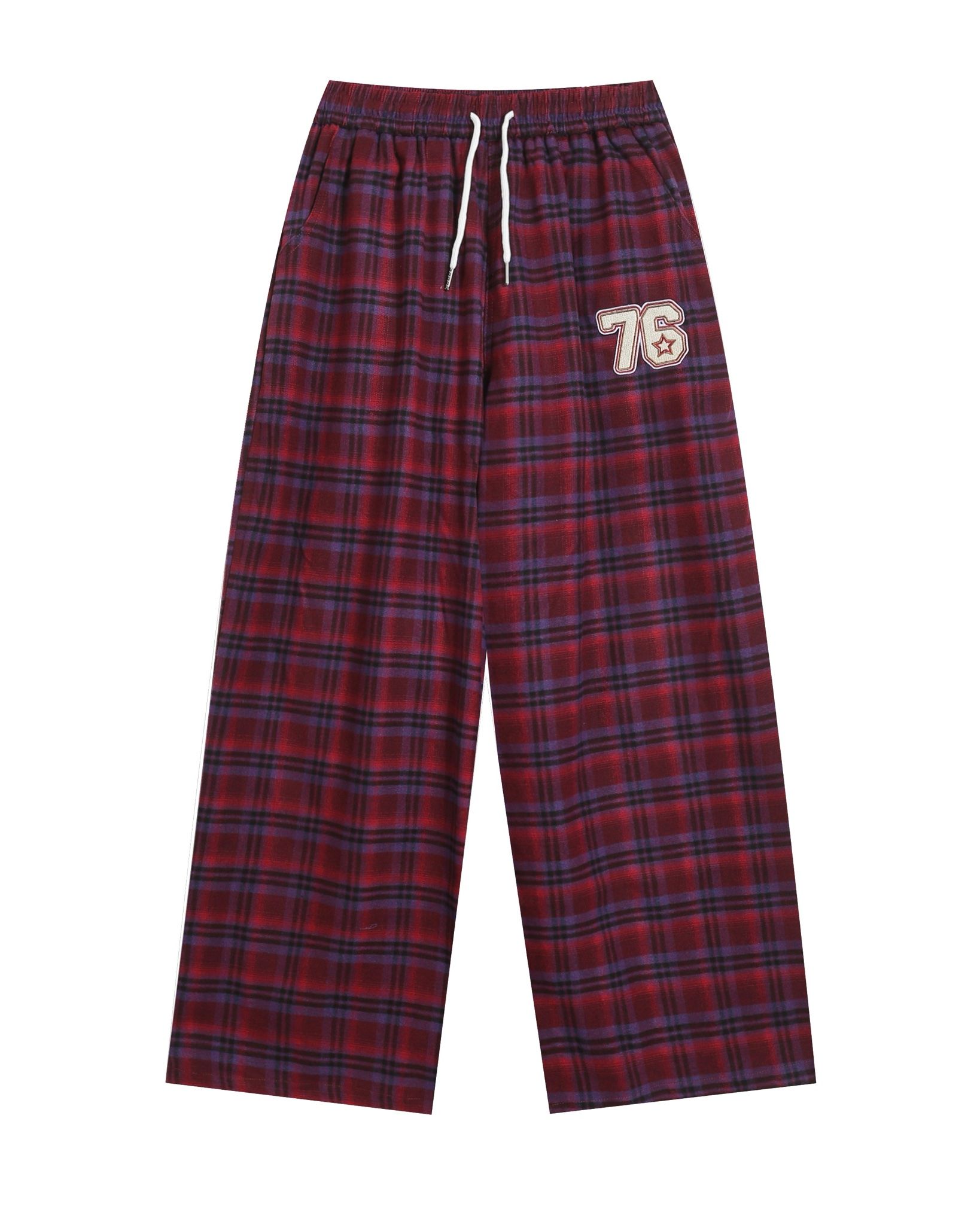 QUẦN SWEATPANT 676 CARO ĐỎ