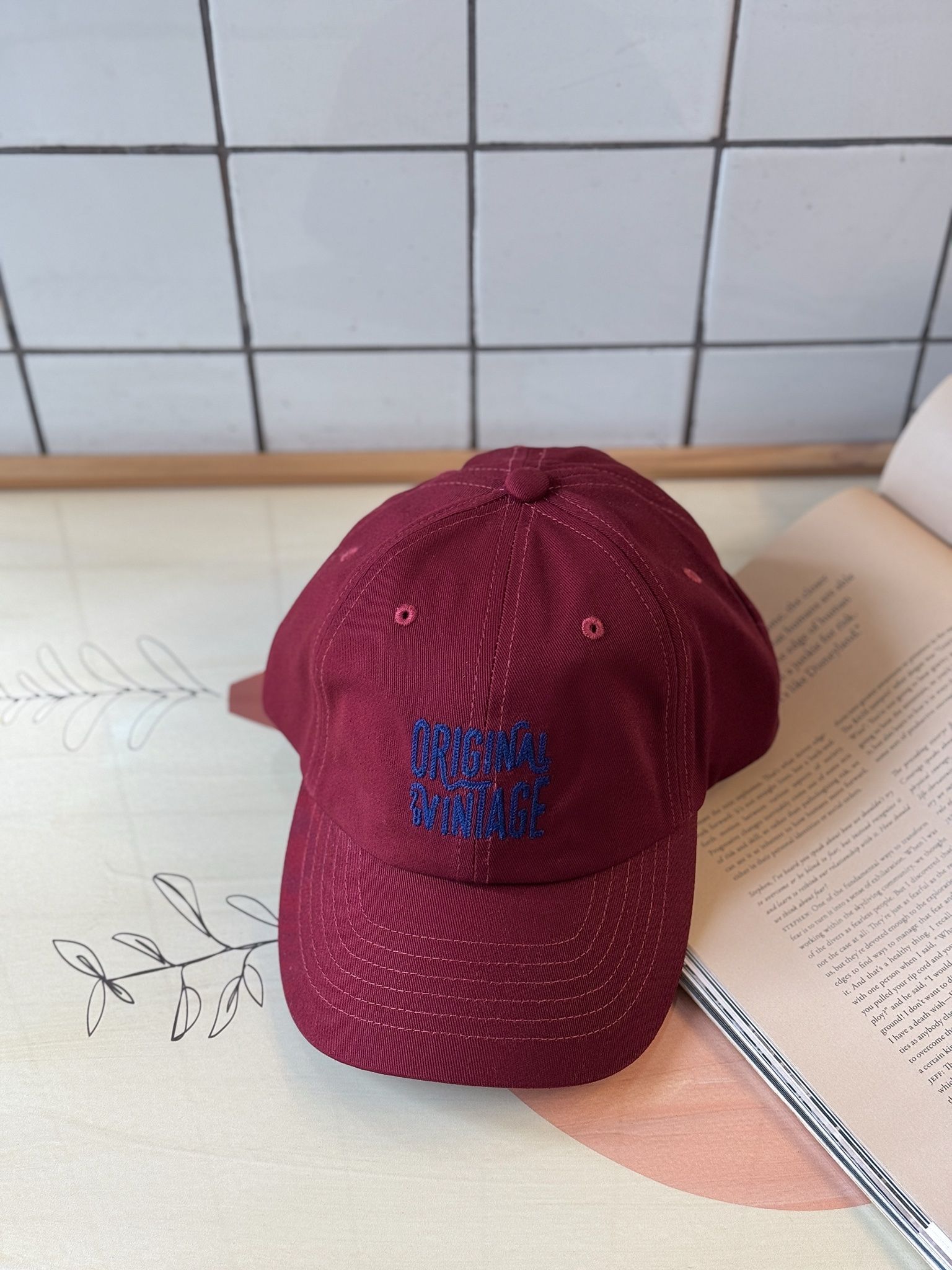 CAP ORIGINAL VINTAGE RED