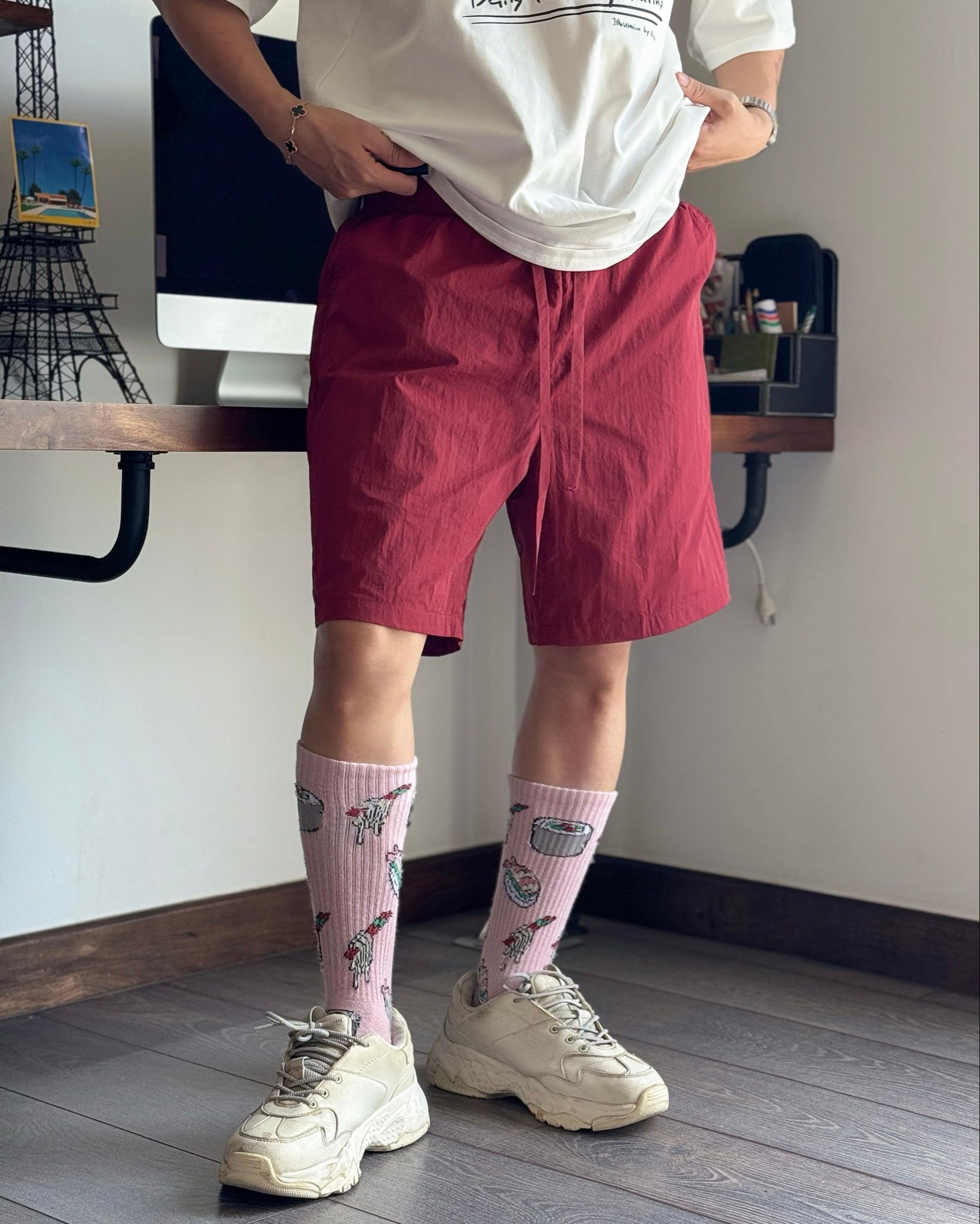 SHORT 813 RED