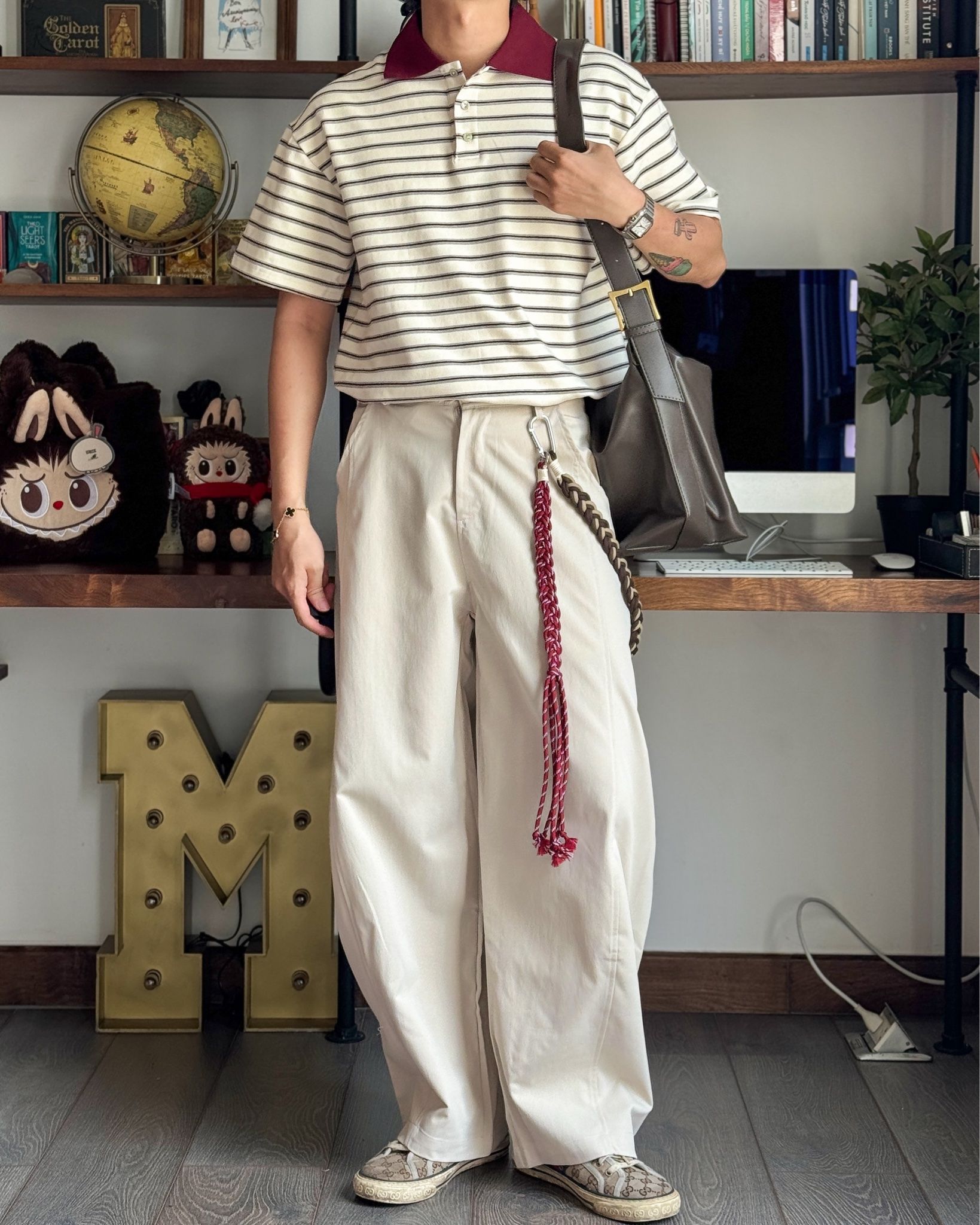 WIDE LEG TROUSER 2178 CREAM