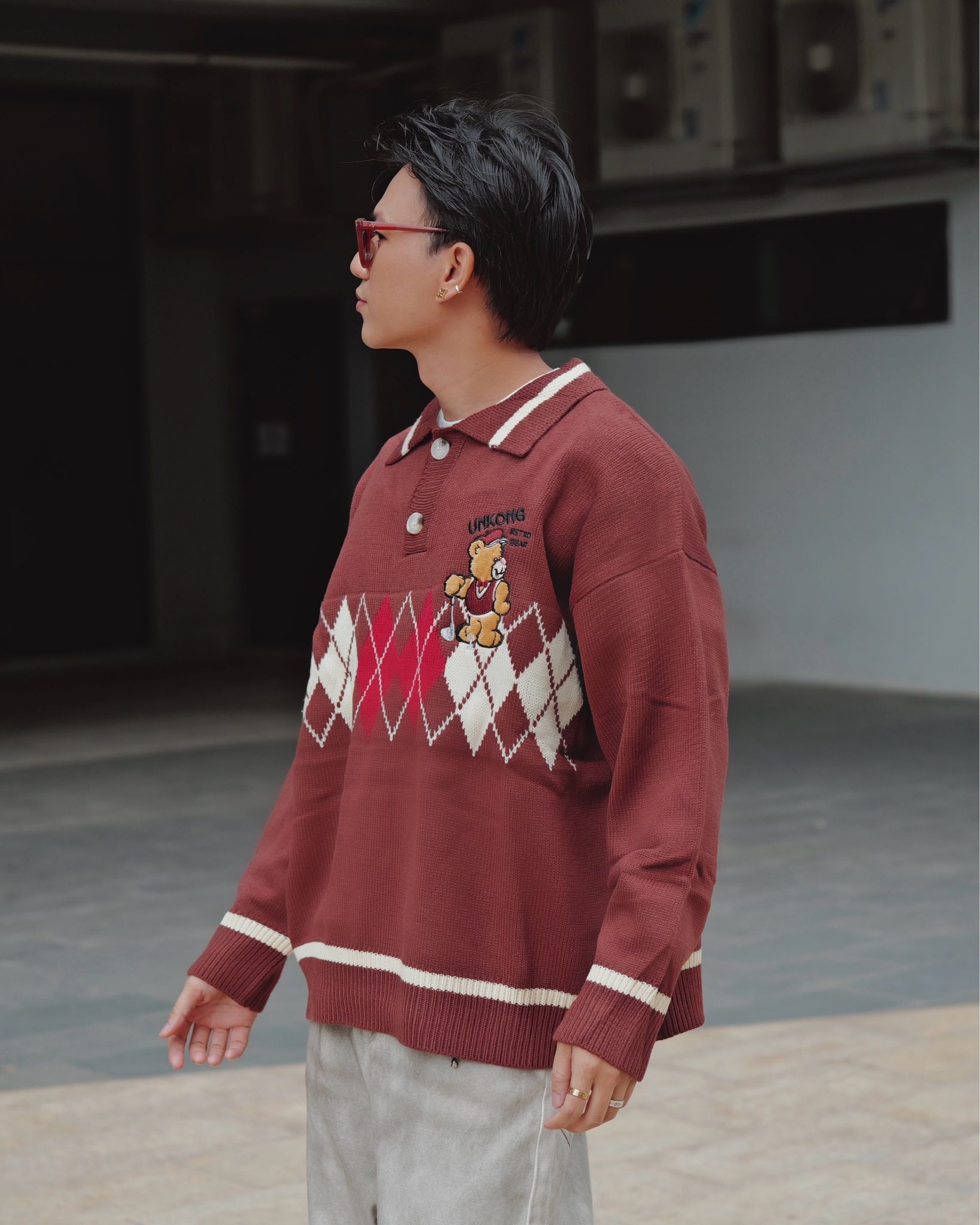 ÁO SWEATER 1905 NÂU