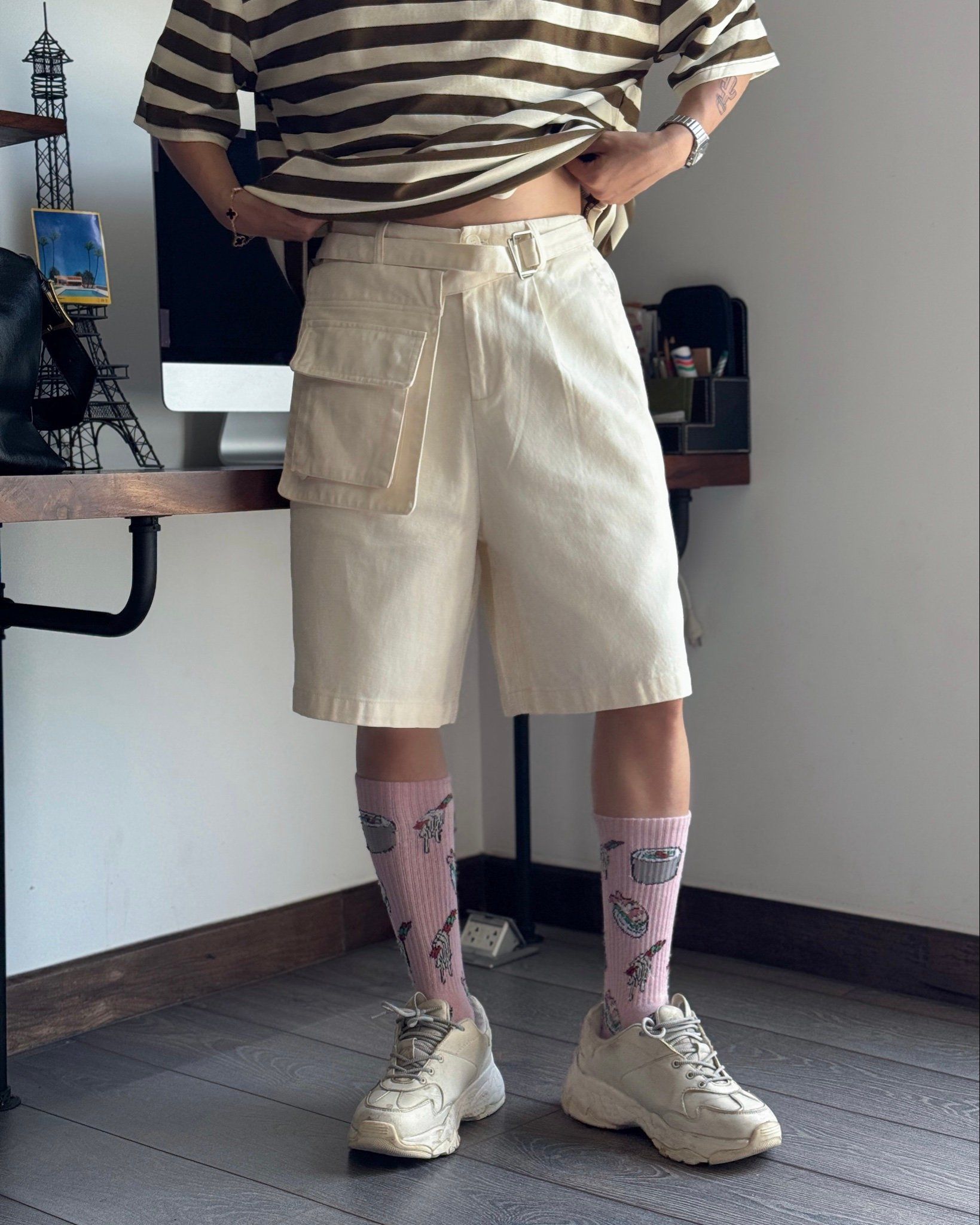SHORT 1311 IVORY