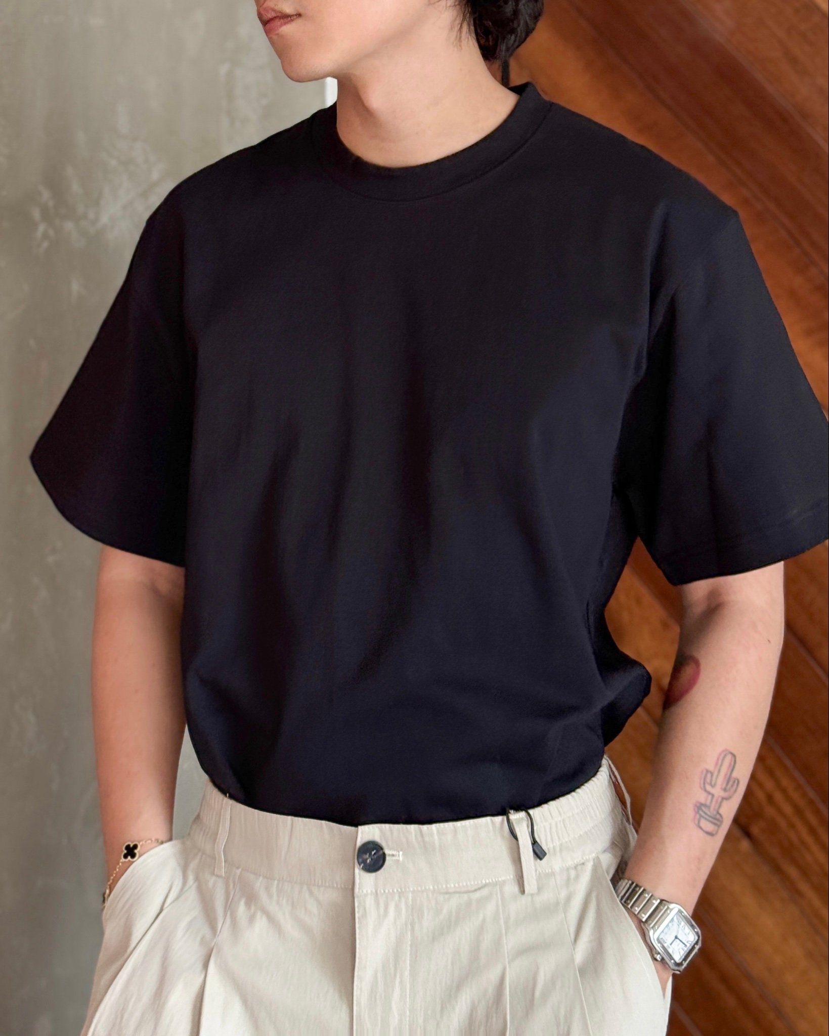 T-SHIRT 5008 BLACK