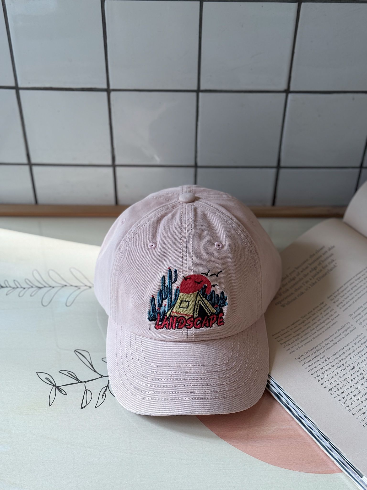 CAP LANDSCAPE PINK