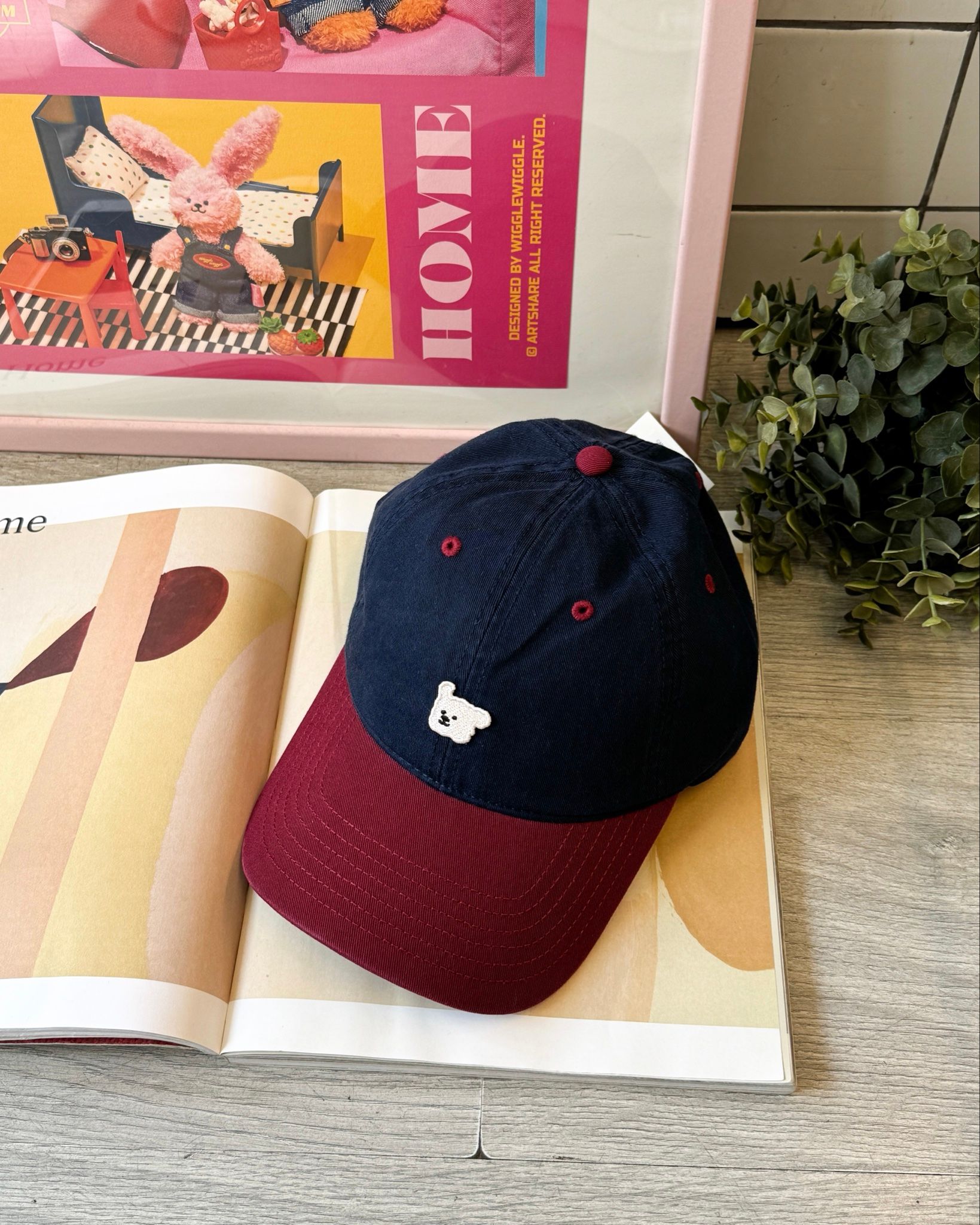 CAP LITTLE DOG DARK BLUE