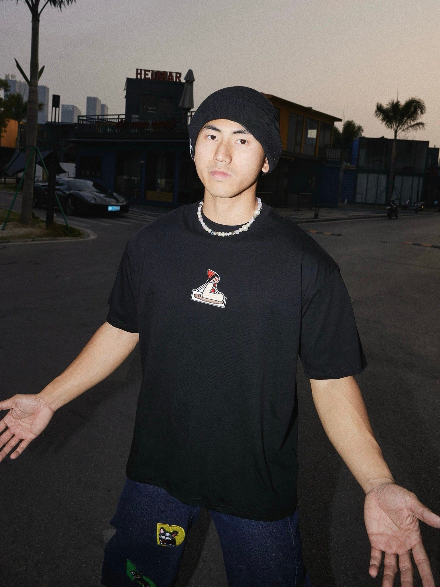T-SHIRT 41273 BLACK