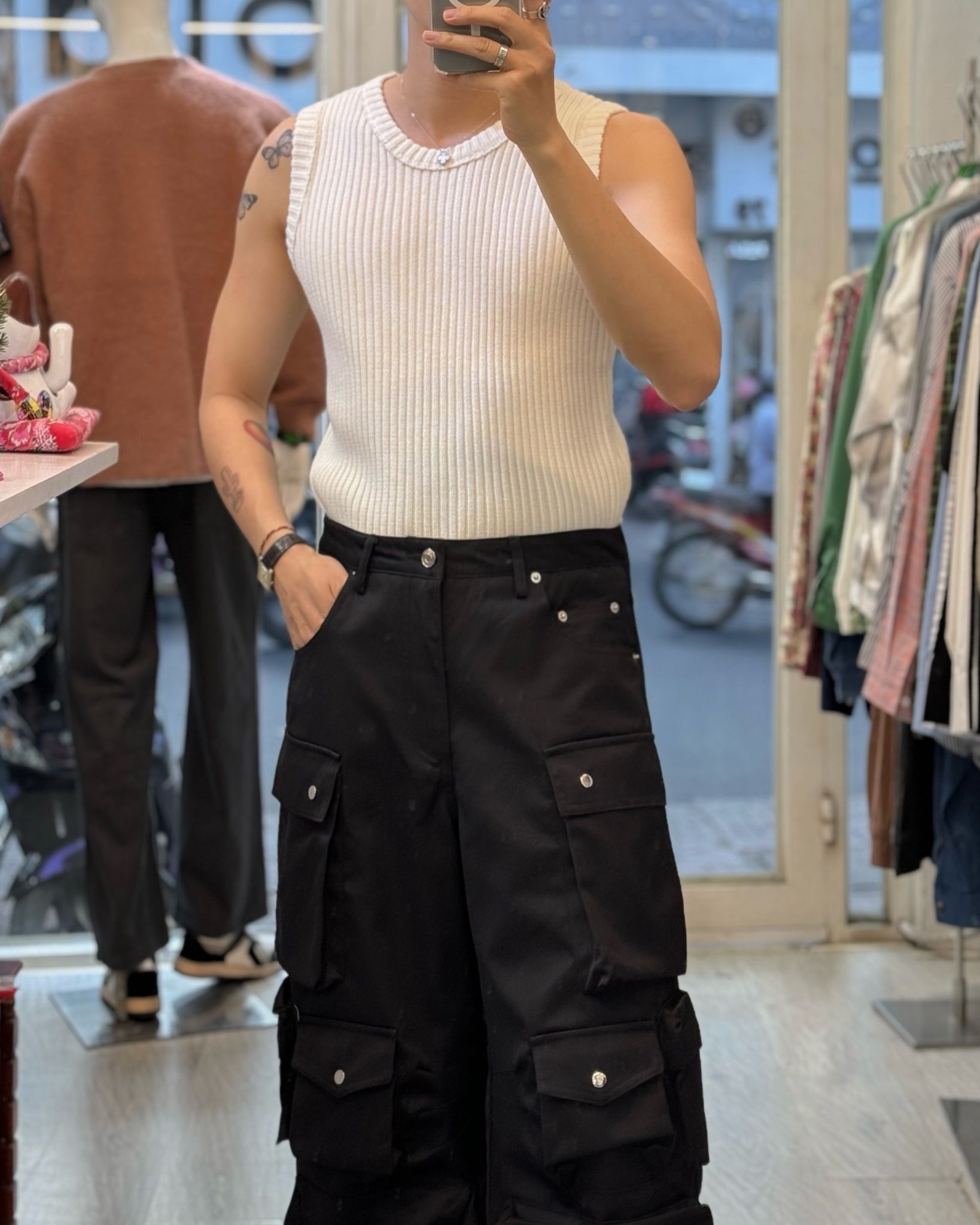 ÁO TANKTOP 8886 TRẮNG