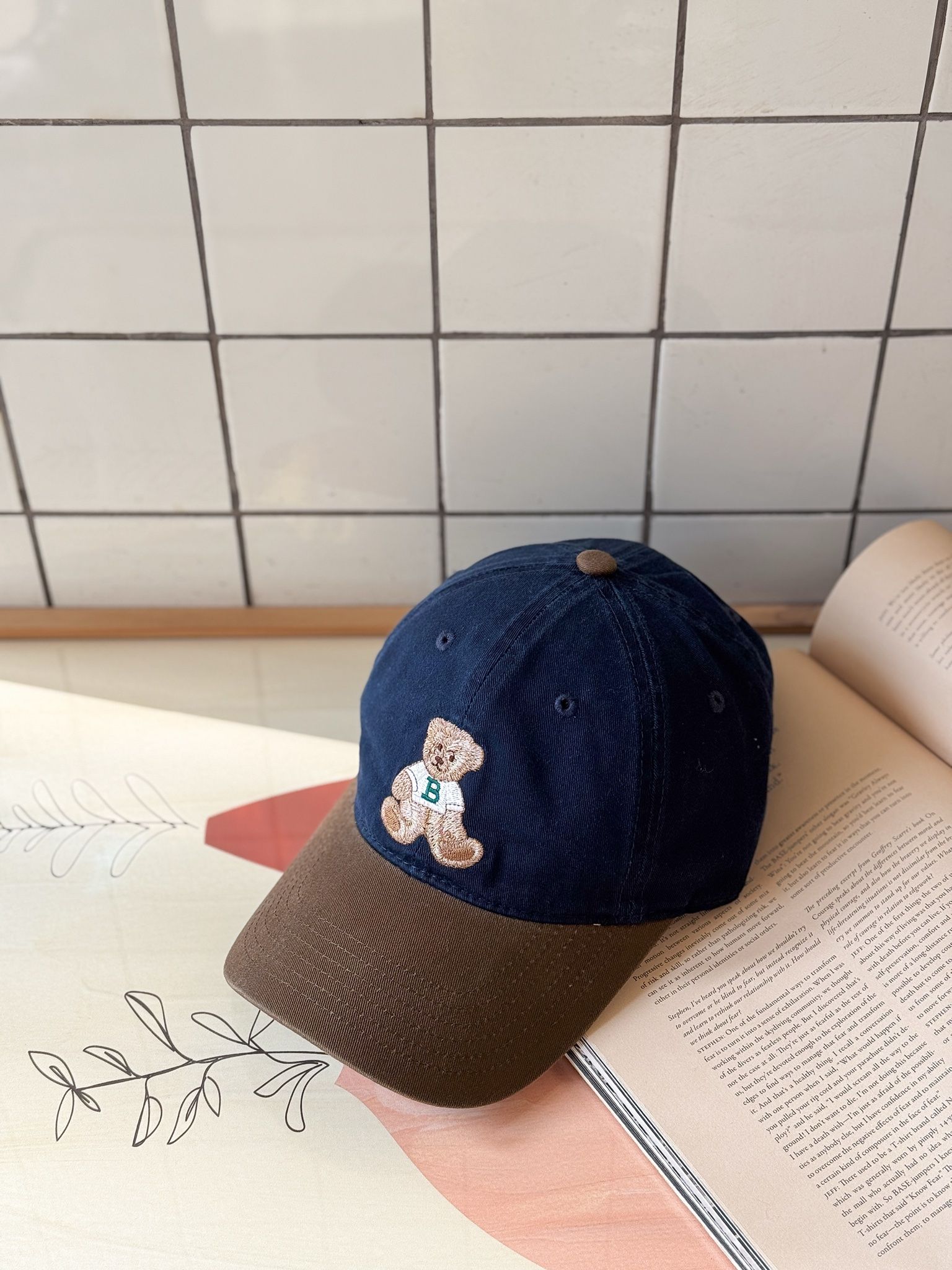 CAP LITTLE BEAR BLUE